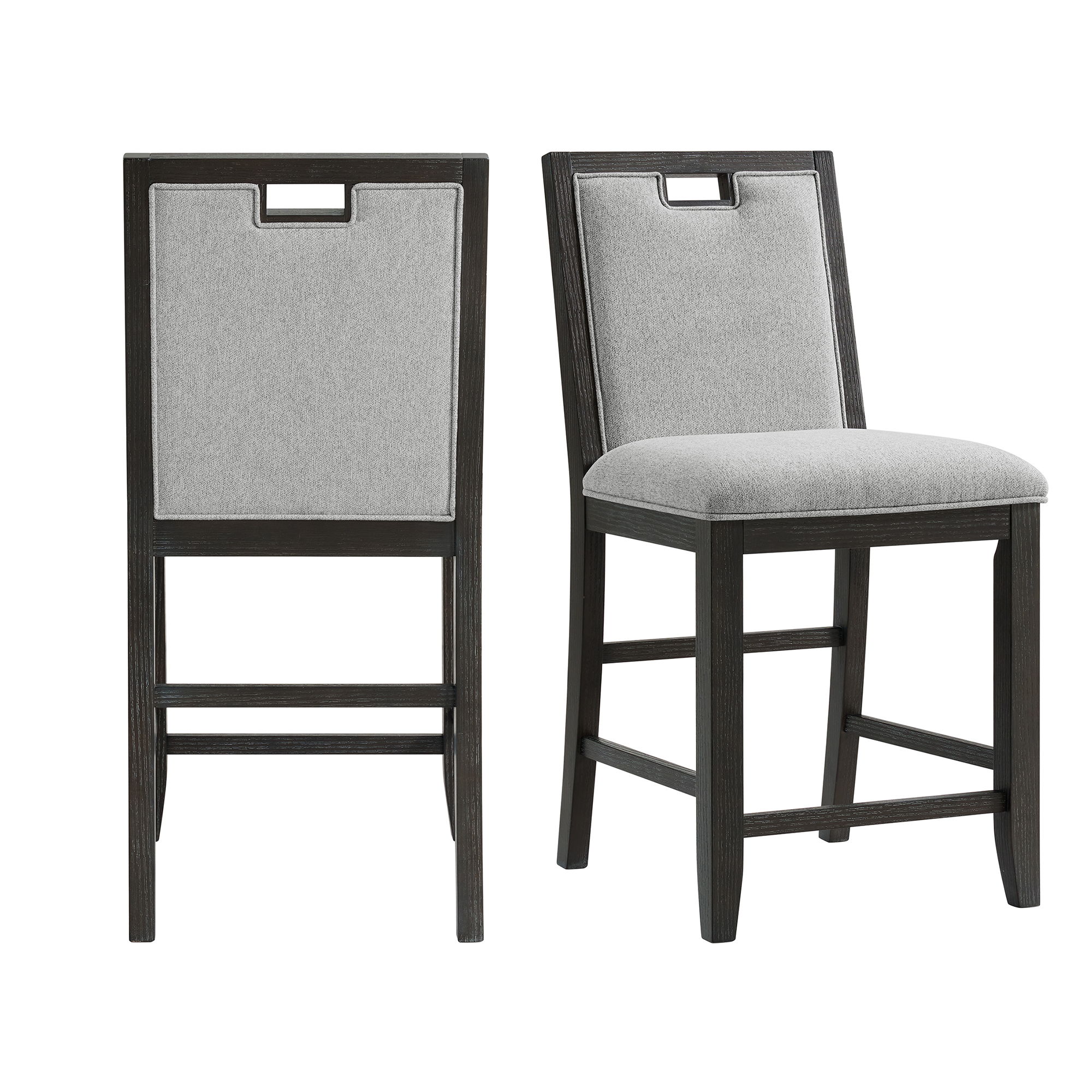 Fabric Counter Chair (Set of 2)