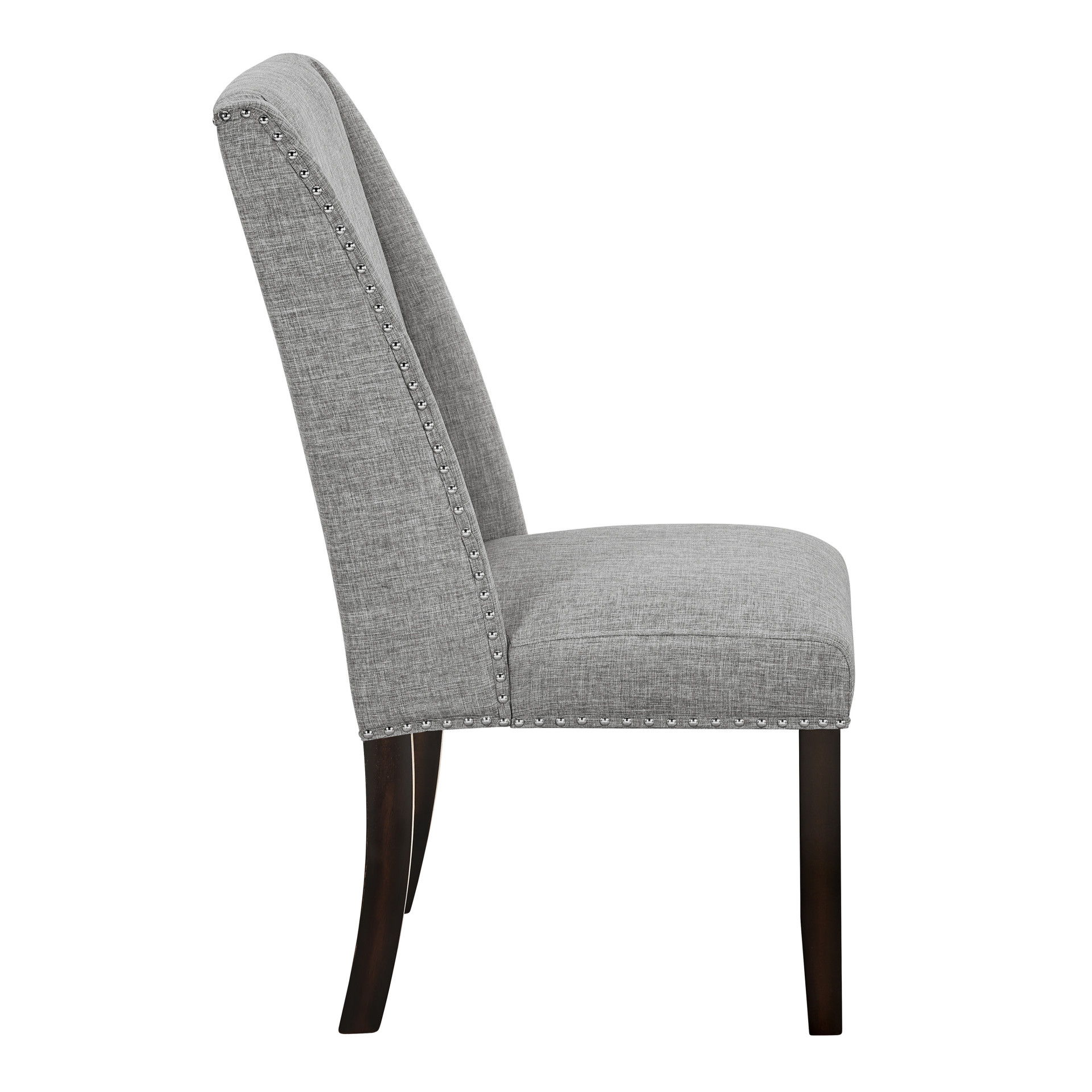 Faust - Dining Chair (Set of 2) - Gray, gray, view 4
