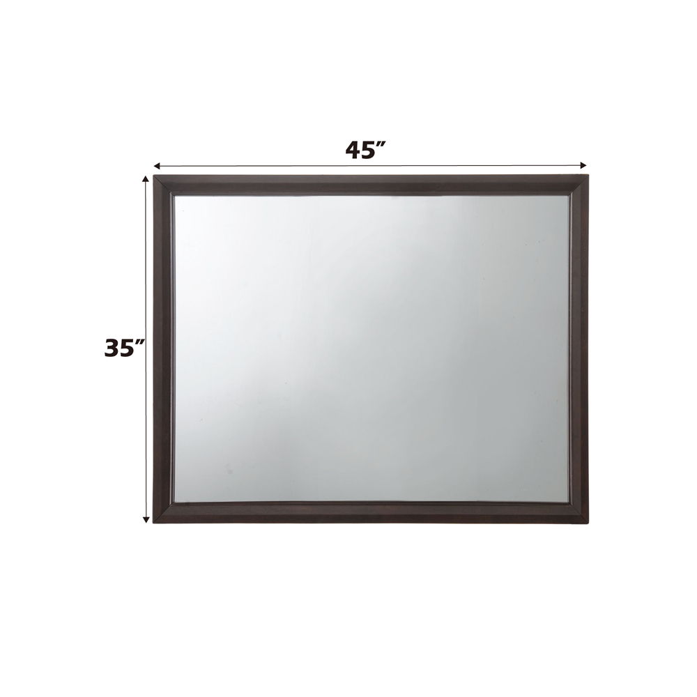Madison - Mirror - Espresso, dark brown, view 3