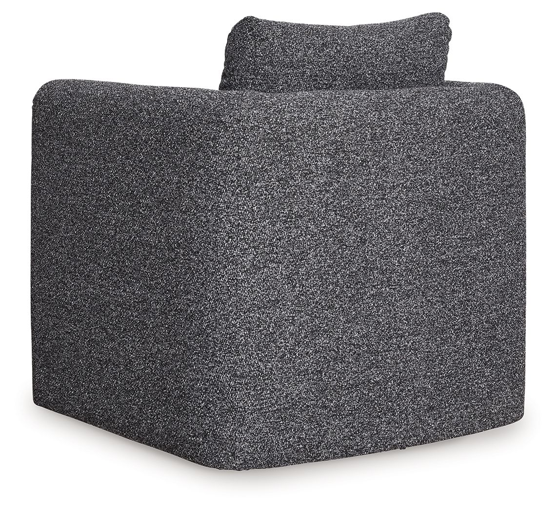 Ashley Furniture Vreni - Accent Chair - Charcoal / Black - Image 5