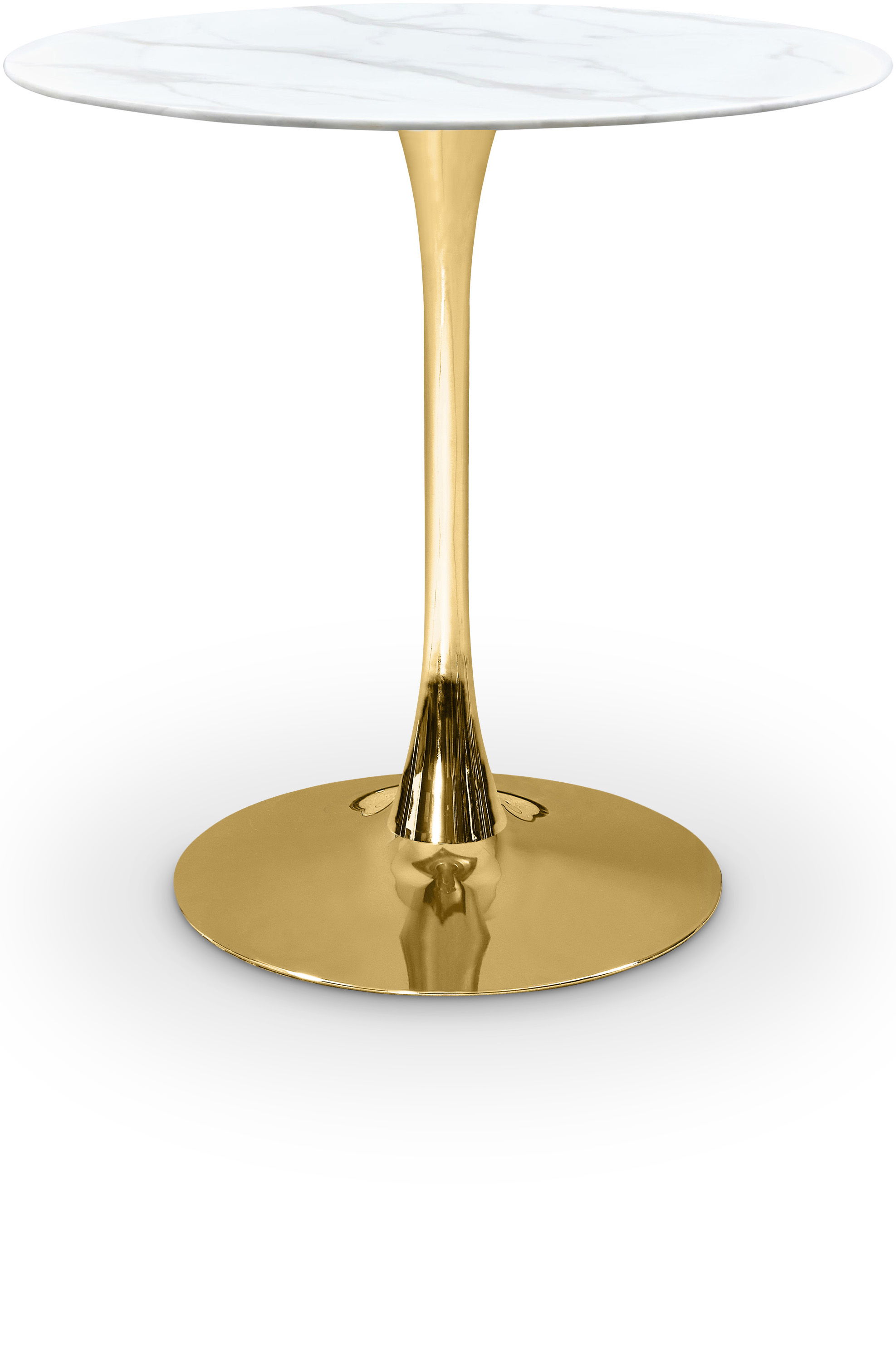 Tulip - Counter Height Table - Gold