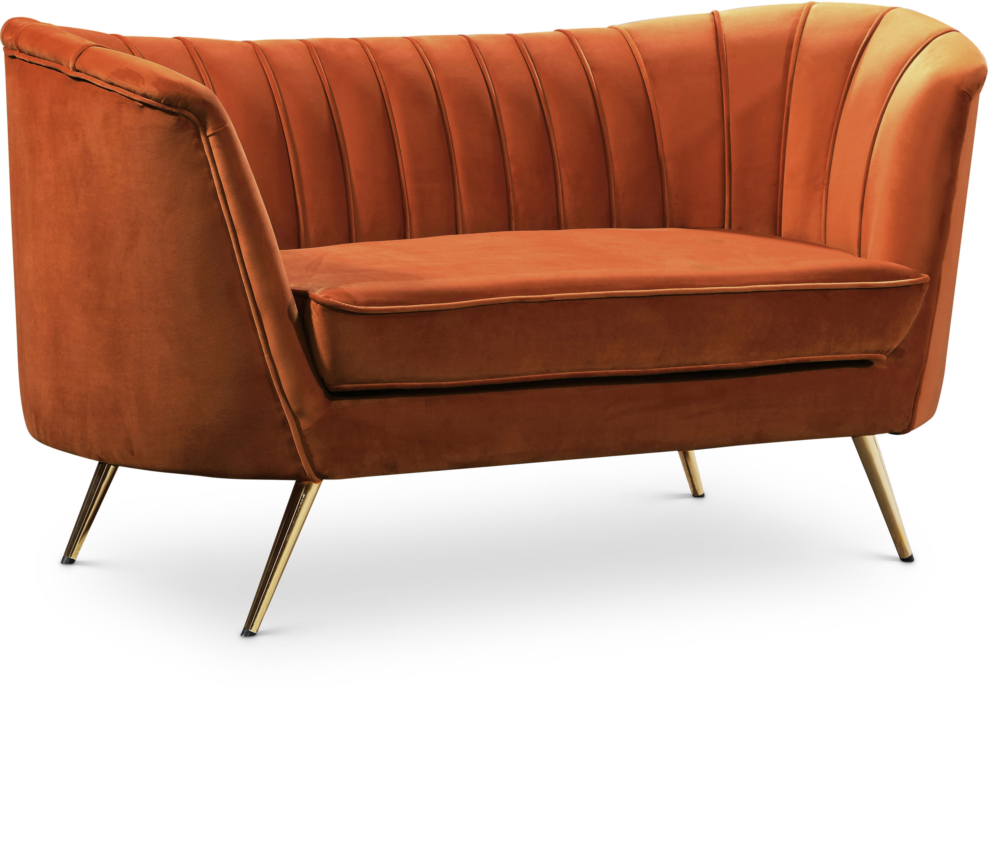 Margo - Loveseat - Cognac
