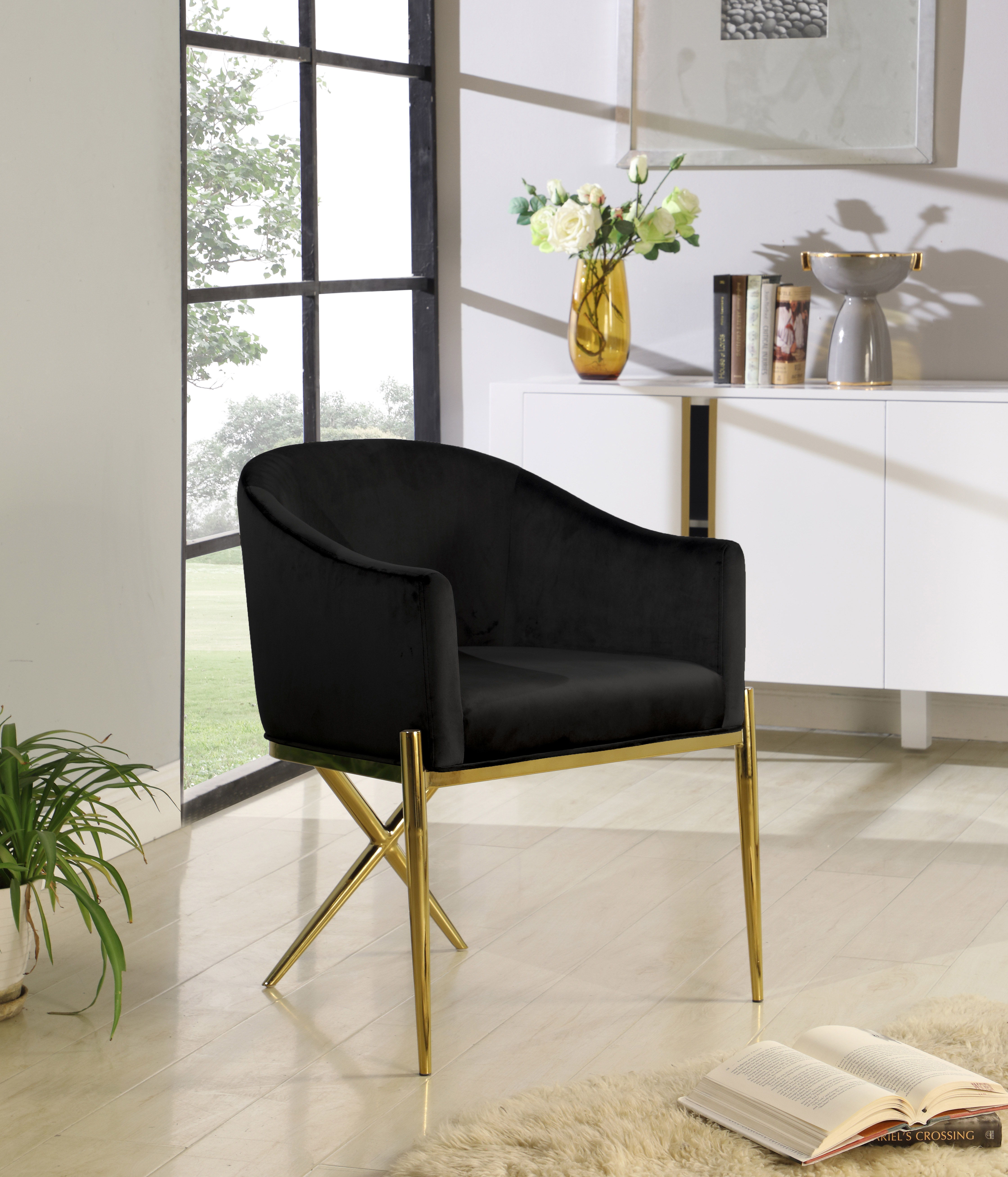 Xavier - Dining Chair - Black