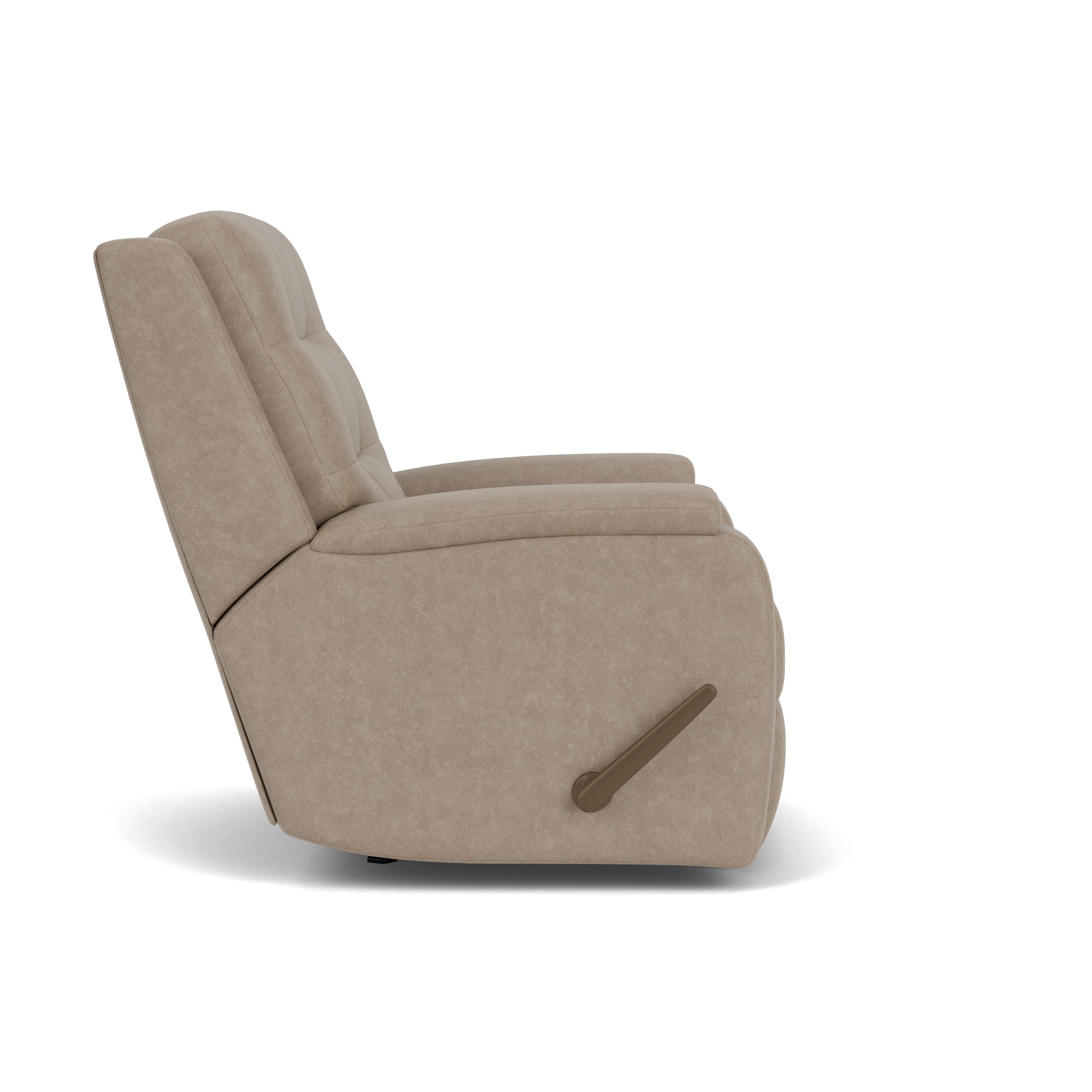 Arlo - Transitional Fabric Recliner, gray, view 5