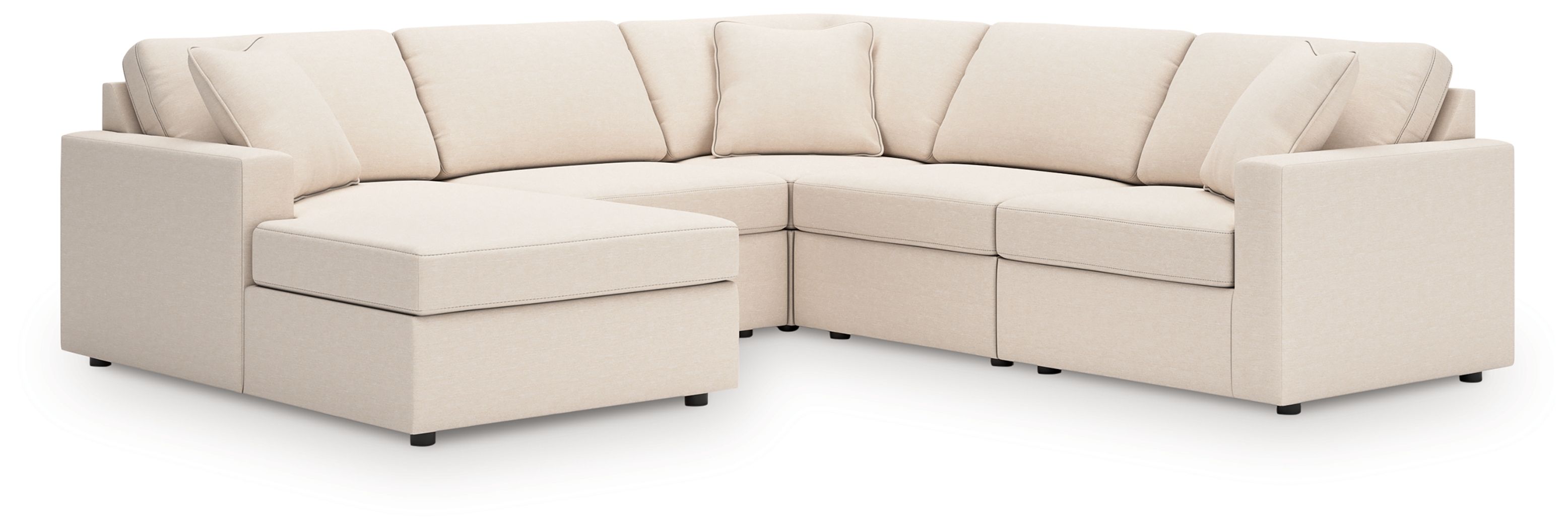 5 Pc · Sectional With Laf Corner Chaise, With Raf Corner Chair