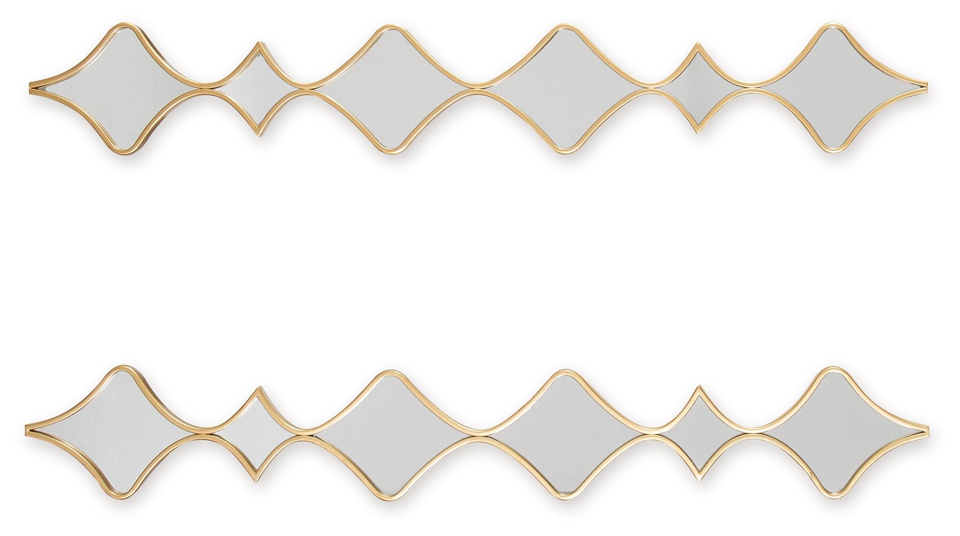 Harriswood - Accent Mirror Set (Set of 2) - Gold Finish, gold, view 4