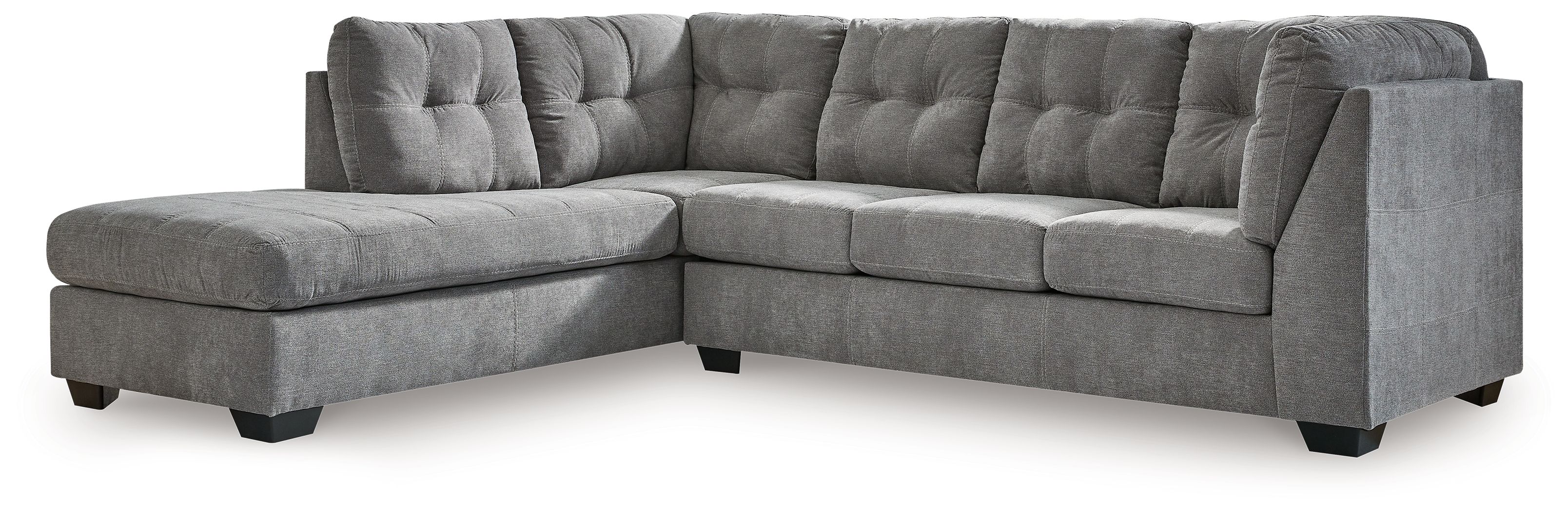 Ashley Marleton - Gray - 2-Piece Sectional With Laf Corner Chaise