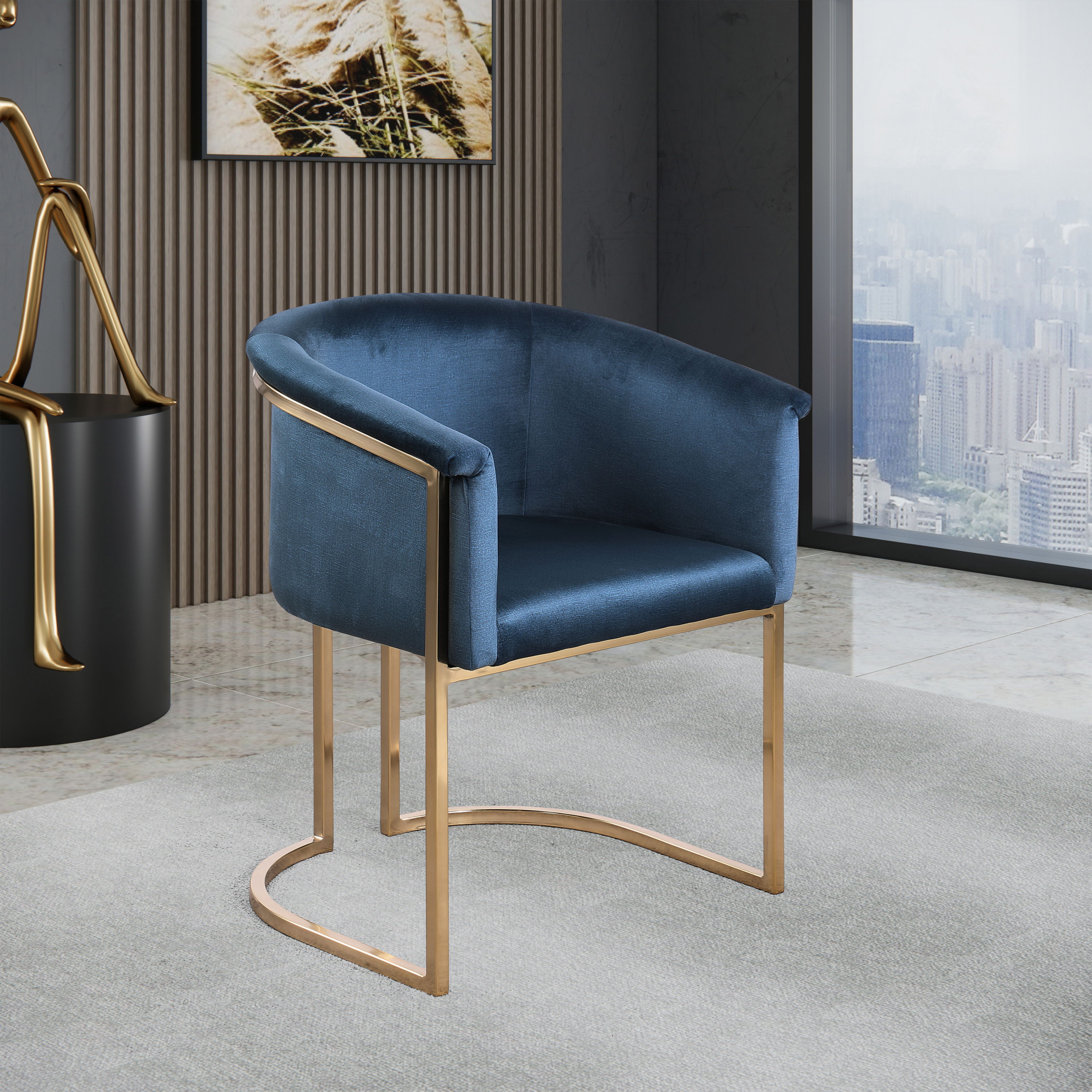 Tierra - Dining Chair - Navy
