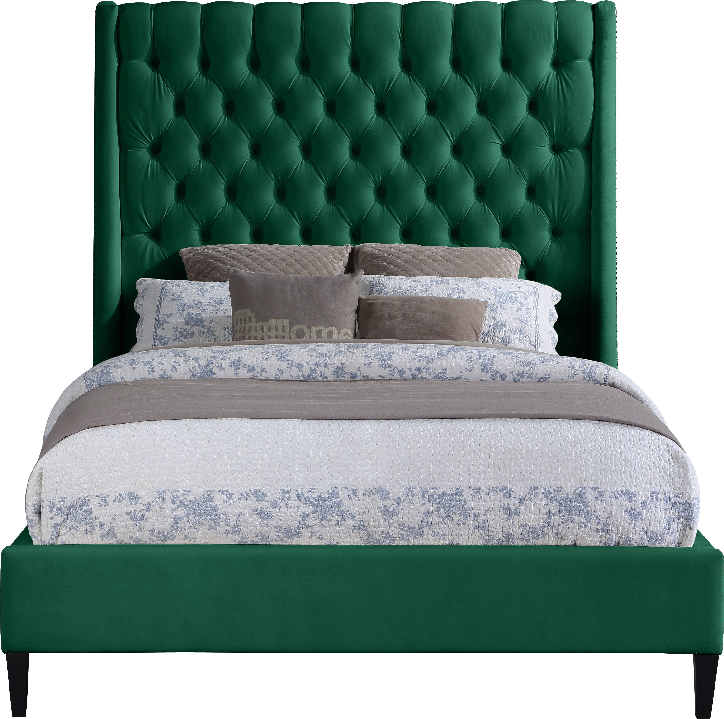 Fritz - King Bed - Green