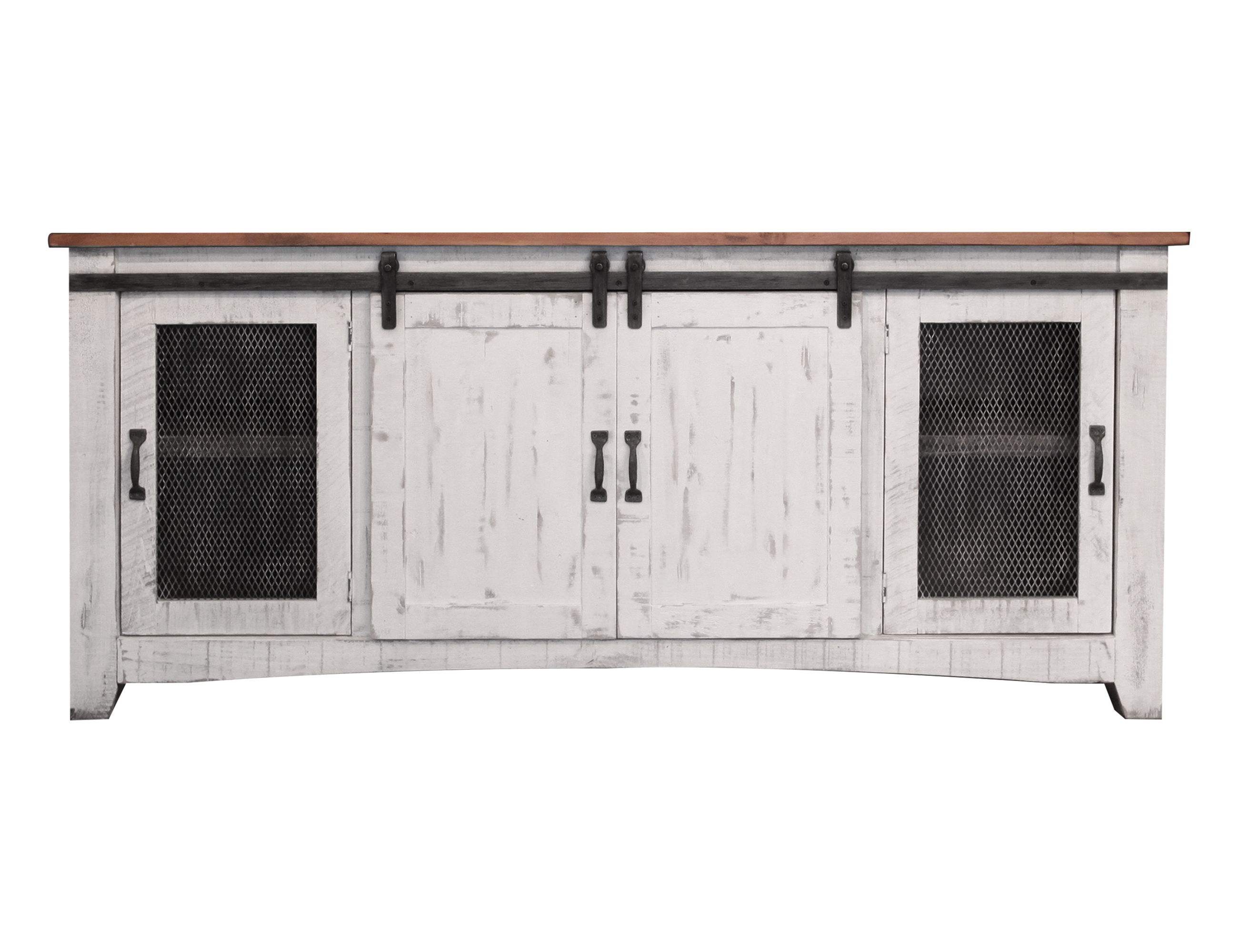International Furniture Direct Pueblo White - 80