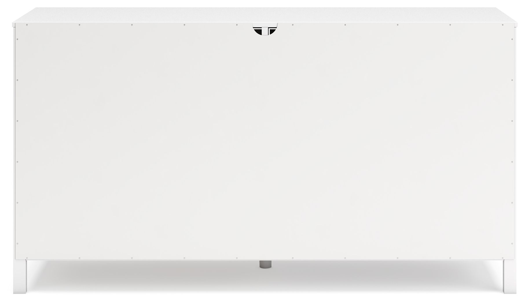 Hallityn - Six Drawer Dresser - White, white, view 7