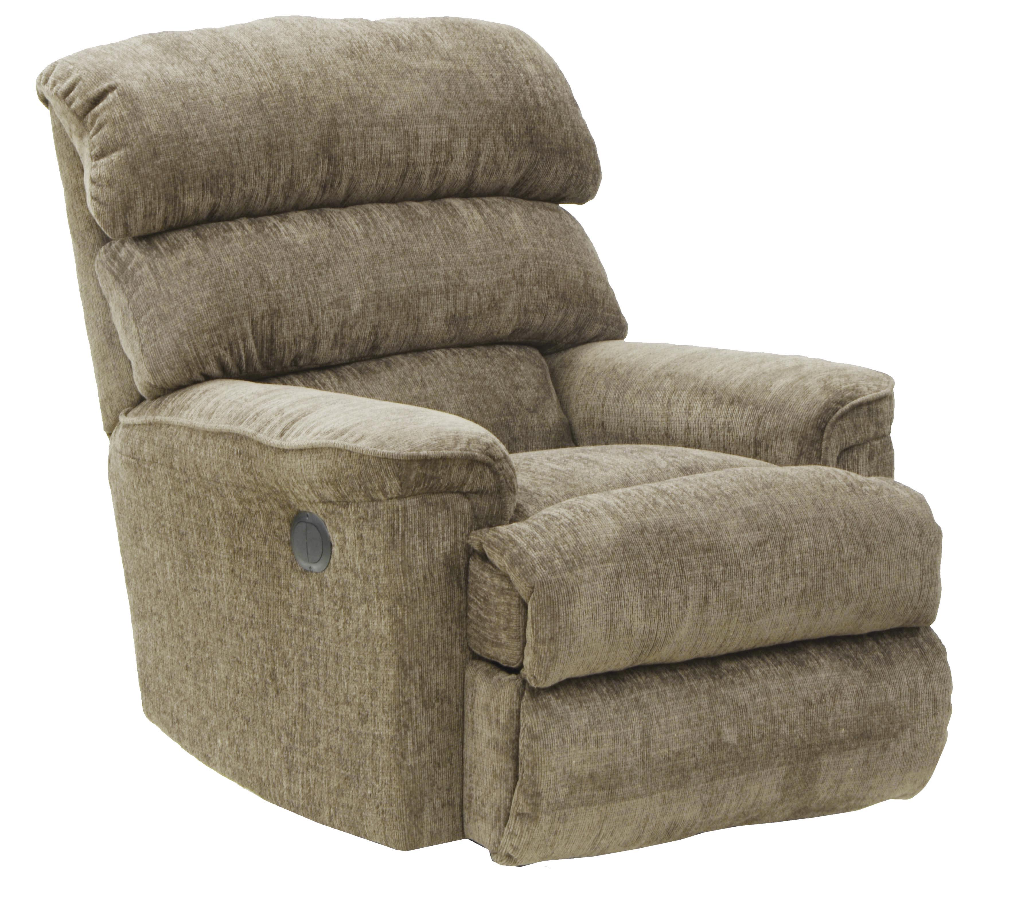 Pearson - Fabric Power Wall Hugger Recliner - Mocha