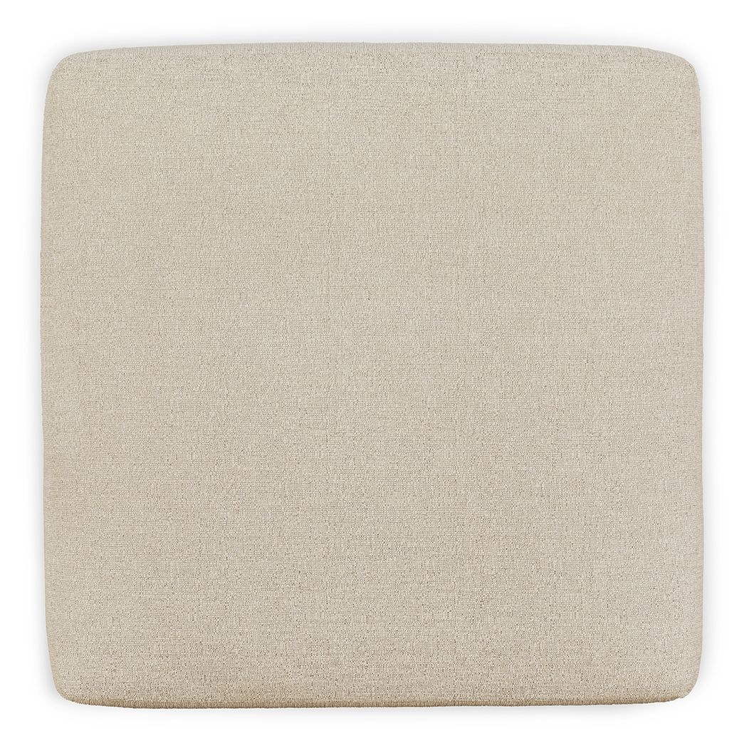 Ashley Furniture Edenfield - Oversized Accent Ottoman - Linen - Image 4