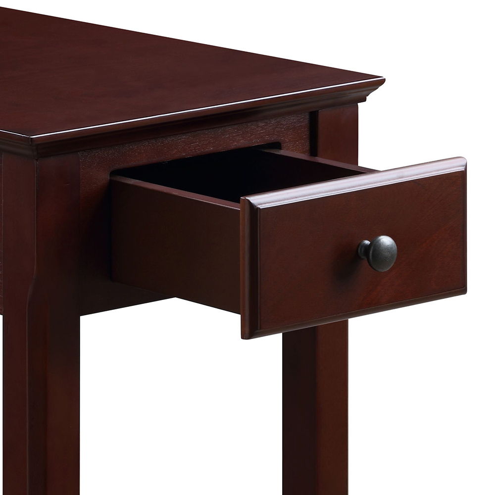 Bertie - Accent Table - Espresso, dark brown, view 4