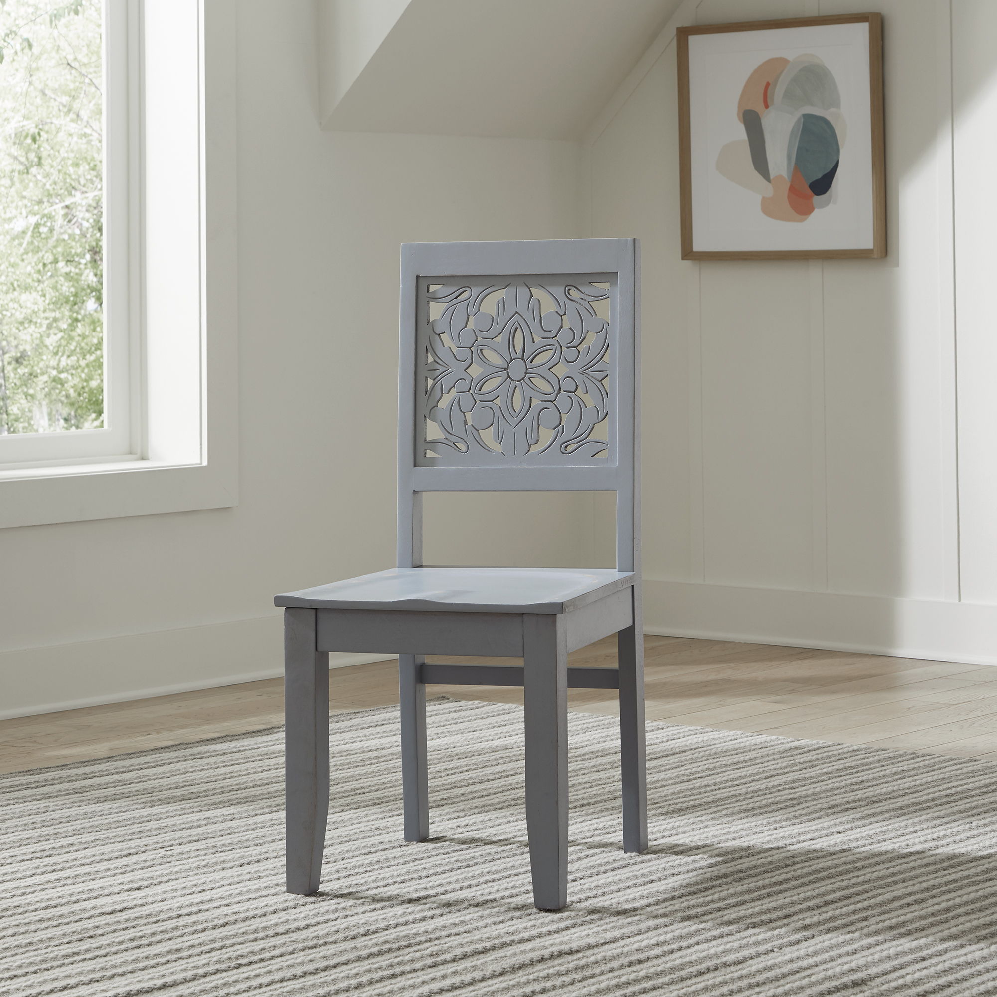 Liberty Furniture Trellis Lane - Accent Chair - Grey