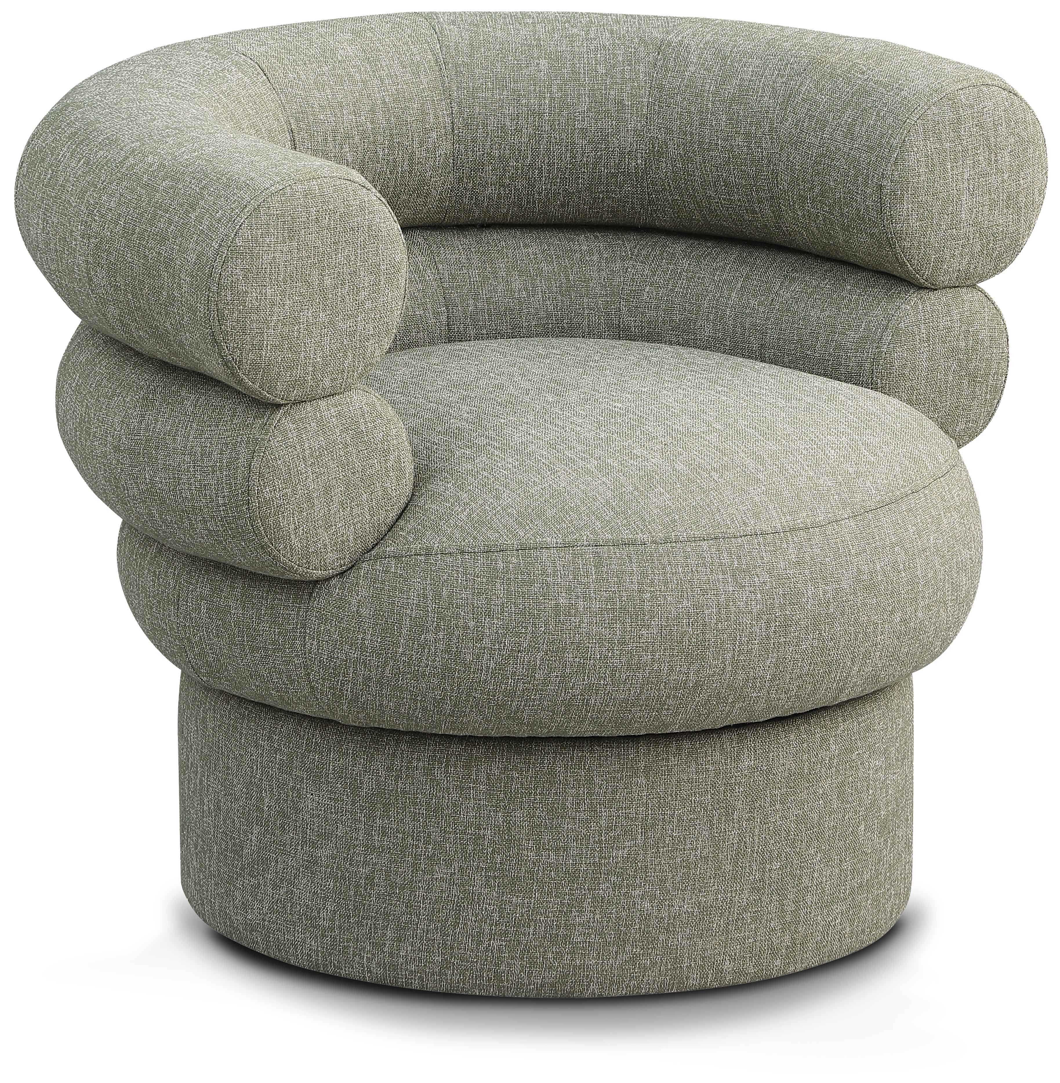 Valentina - Accent Swivel Chair - Green