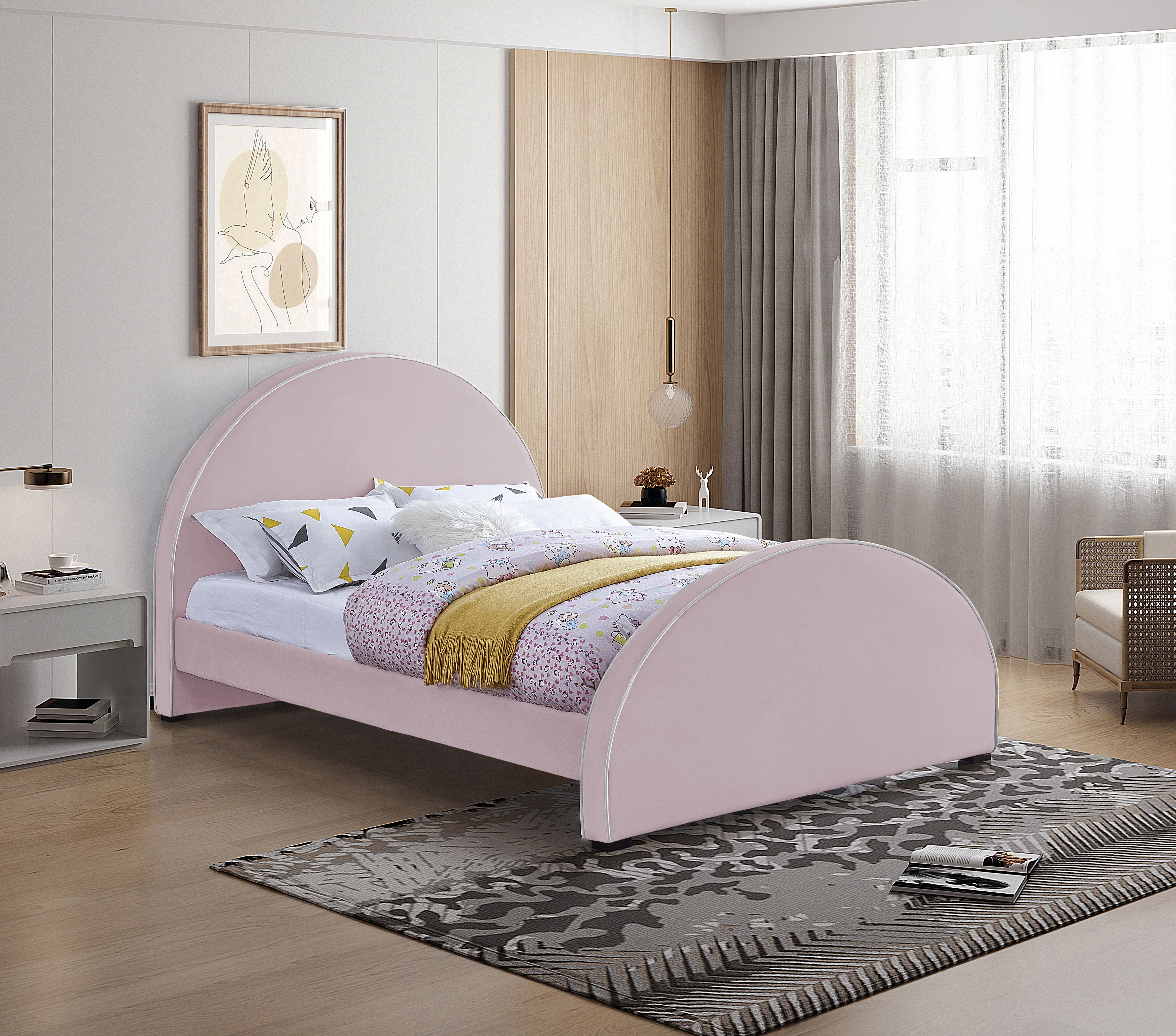 Brody - Full Bed - Pink
