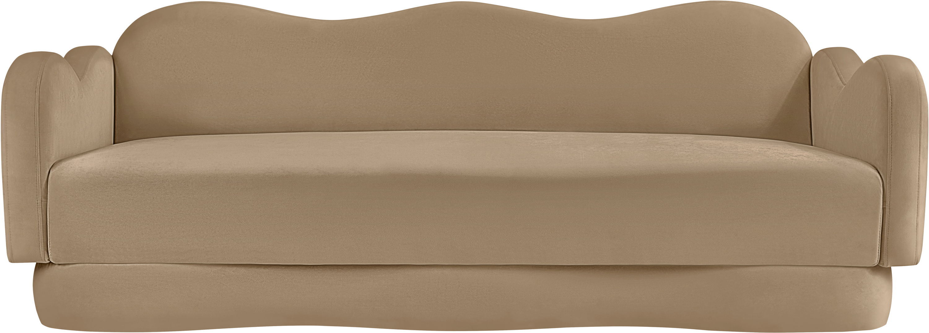Bloom - Velvet Sofa - Camel
