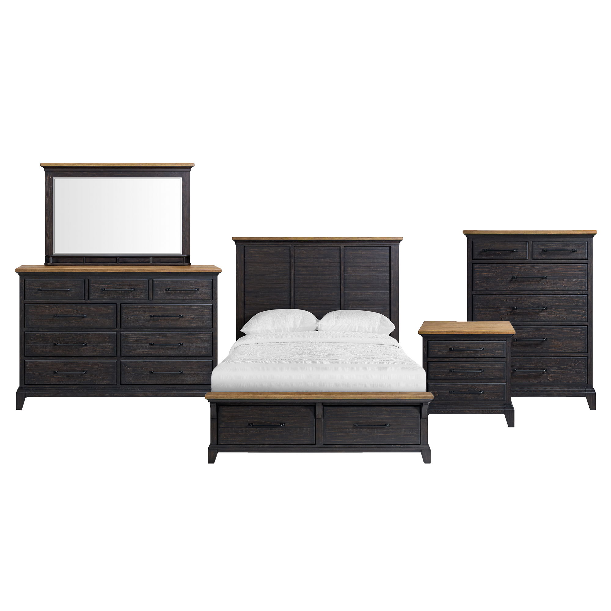 Queen · 5 Pc · Bedroom Set