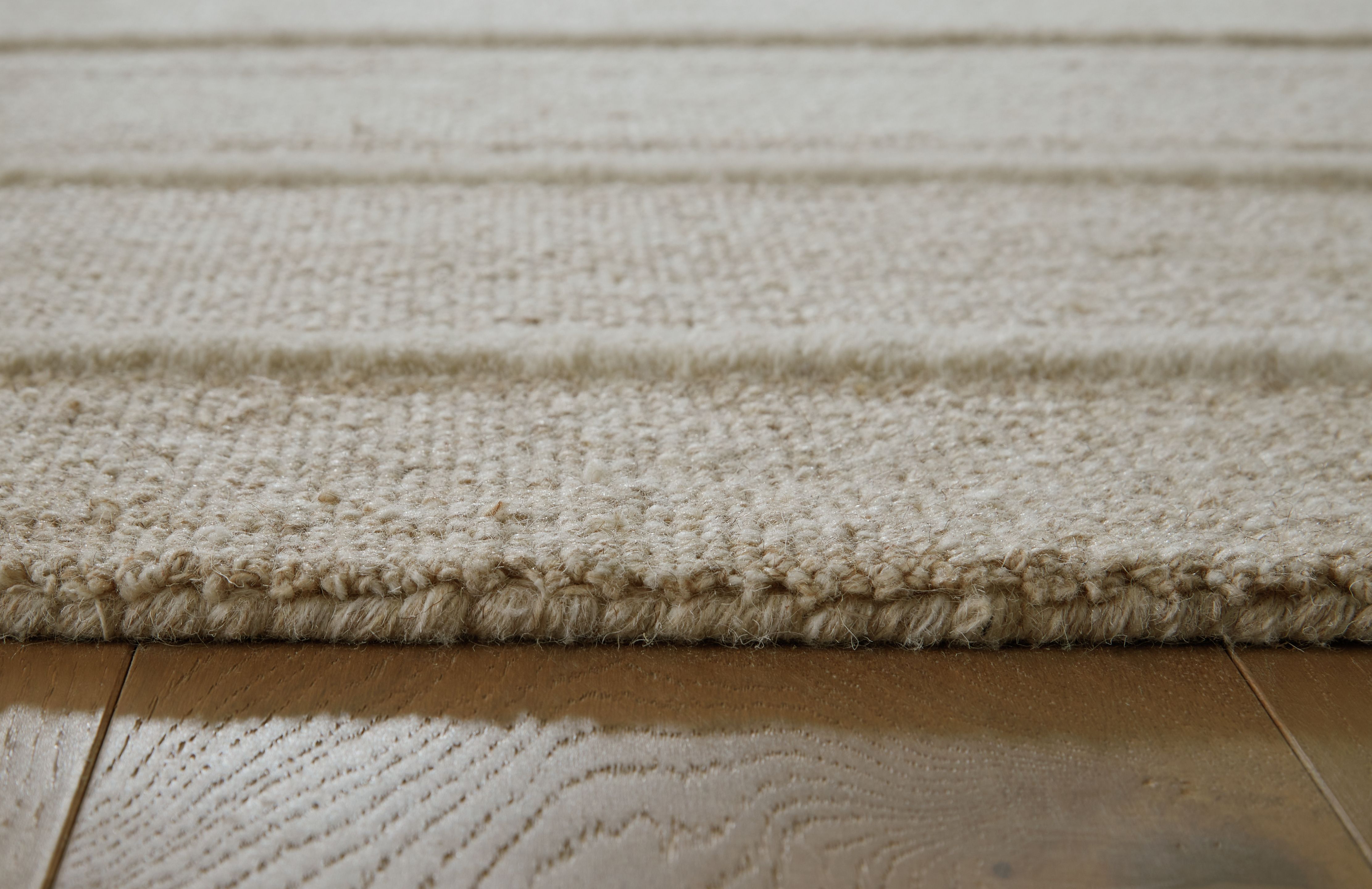 Ashley Furniture TeeLGan - 10' x 14' Rug - Ivory / Tan - Image 4