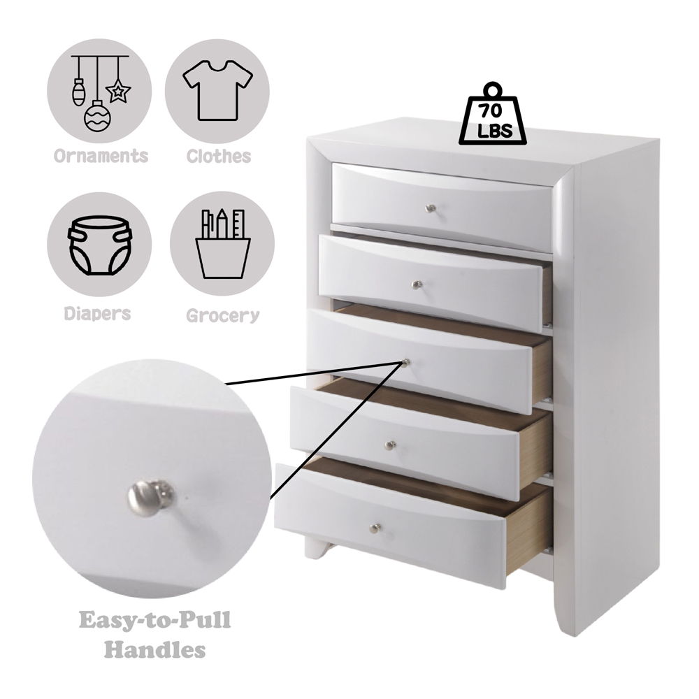 Ireland - Chest - White, white, view 7