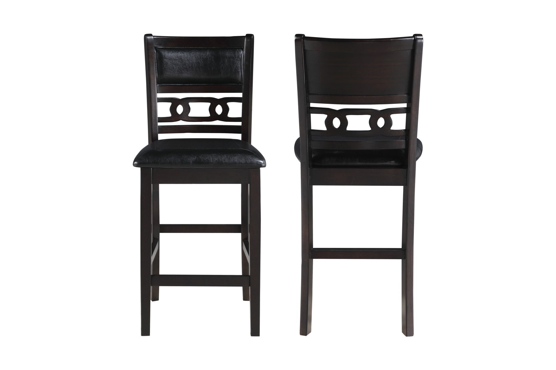 Gia - Counter Chairs (Set of 2) - Ebony