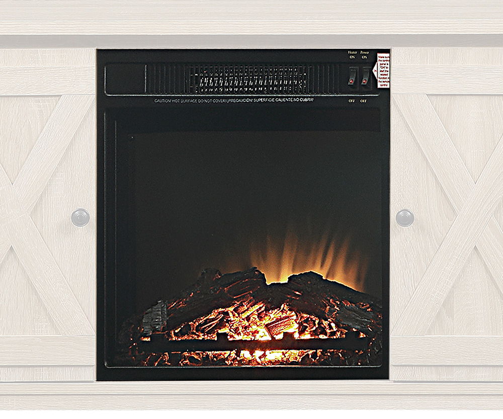 Acme - Fireplace - Black Image