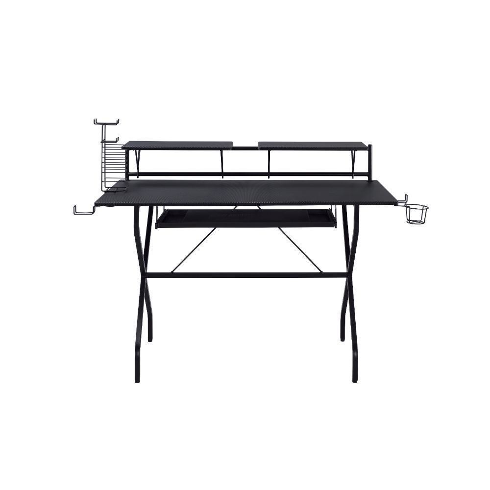 Hartman - Gaming Desk - Black, black, view 2