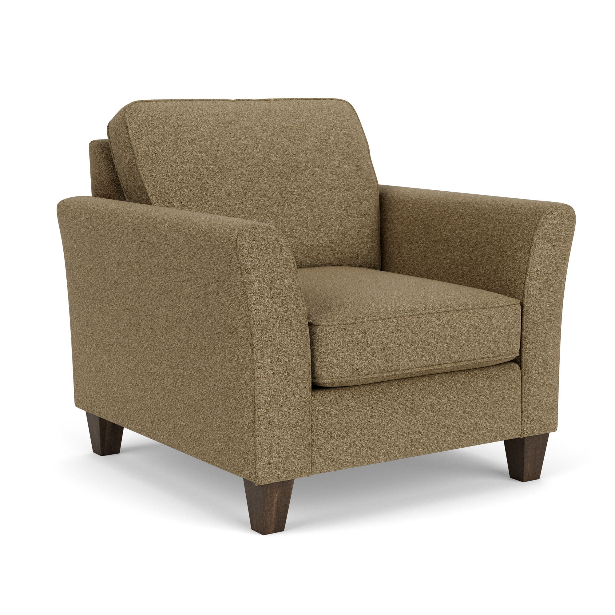 Libby - Fabric Chair, light brown
