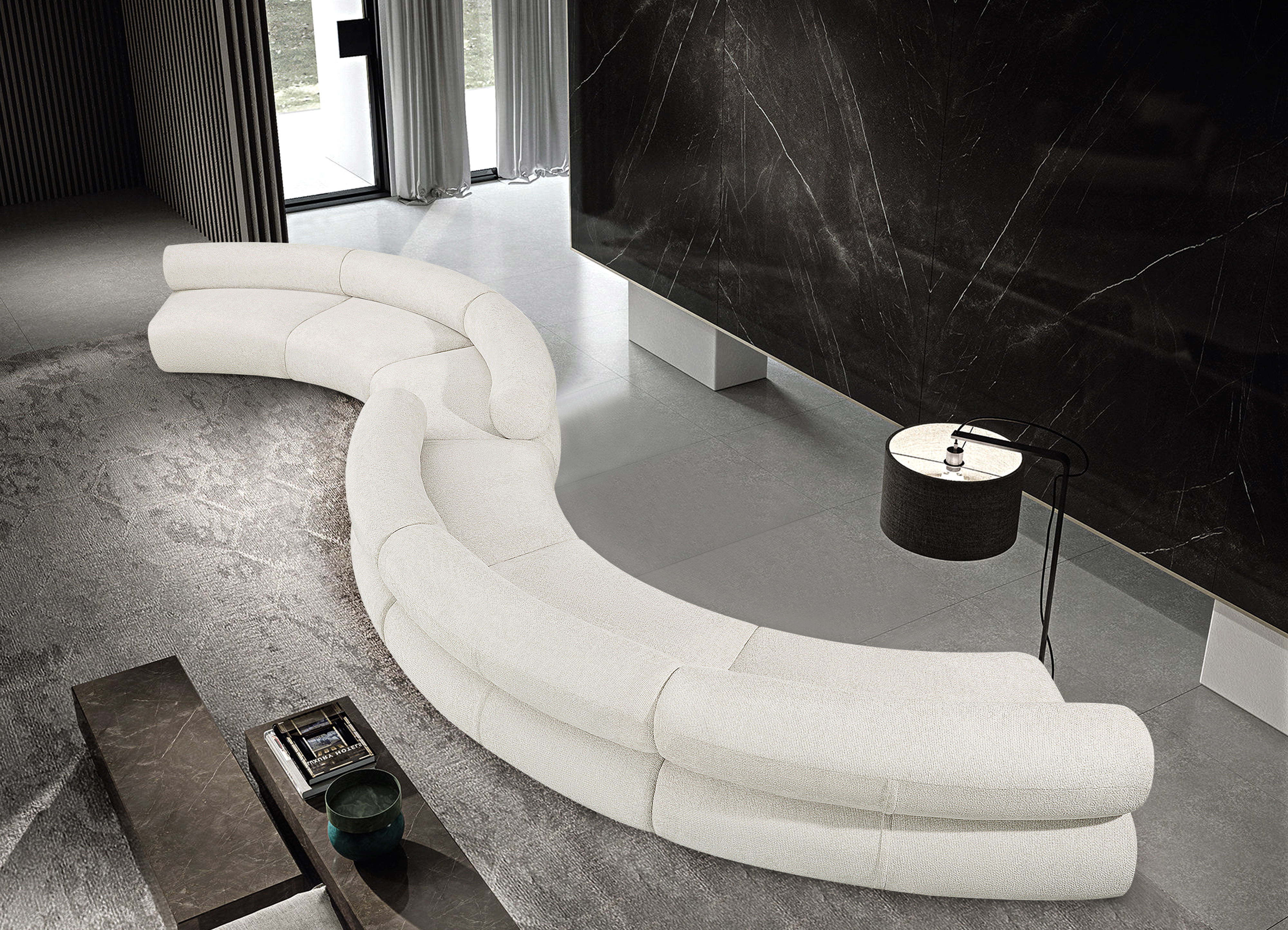 Bale - 6 Piece Modular Sofa - Cream