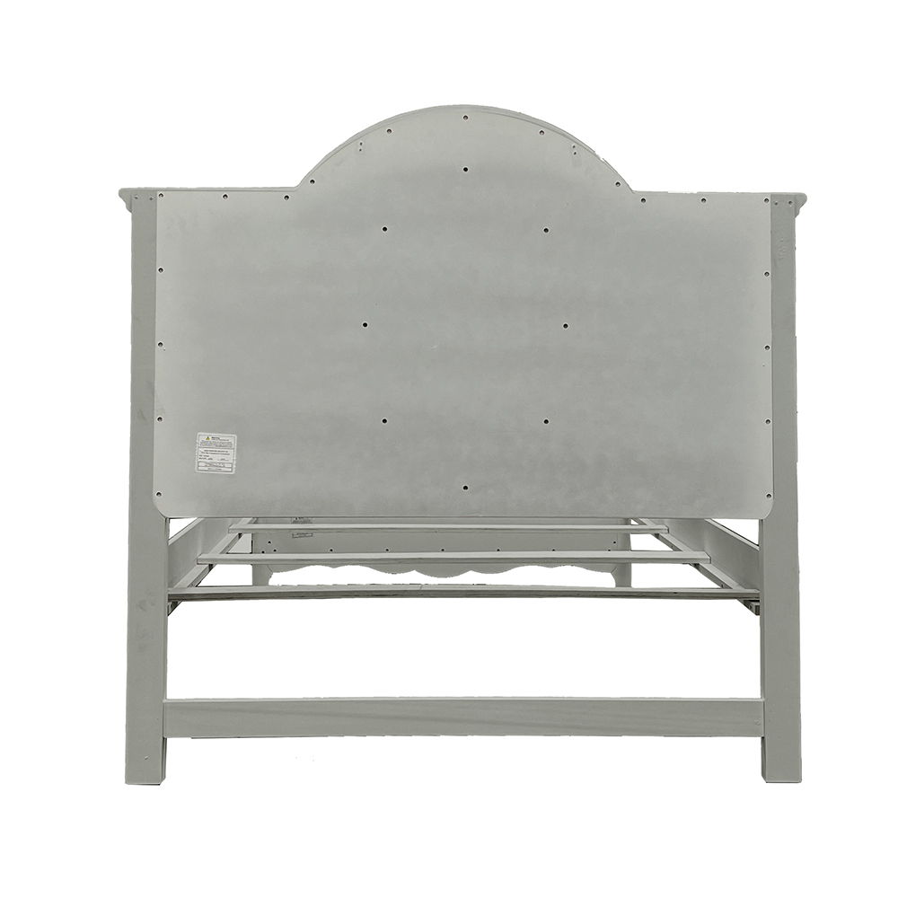 Flora - Full Bed - Gray, light gray, view 4