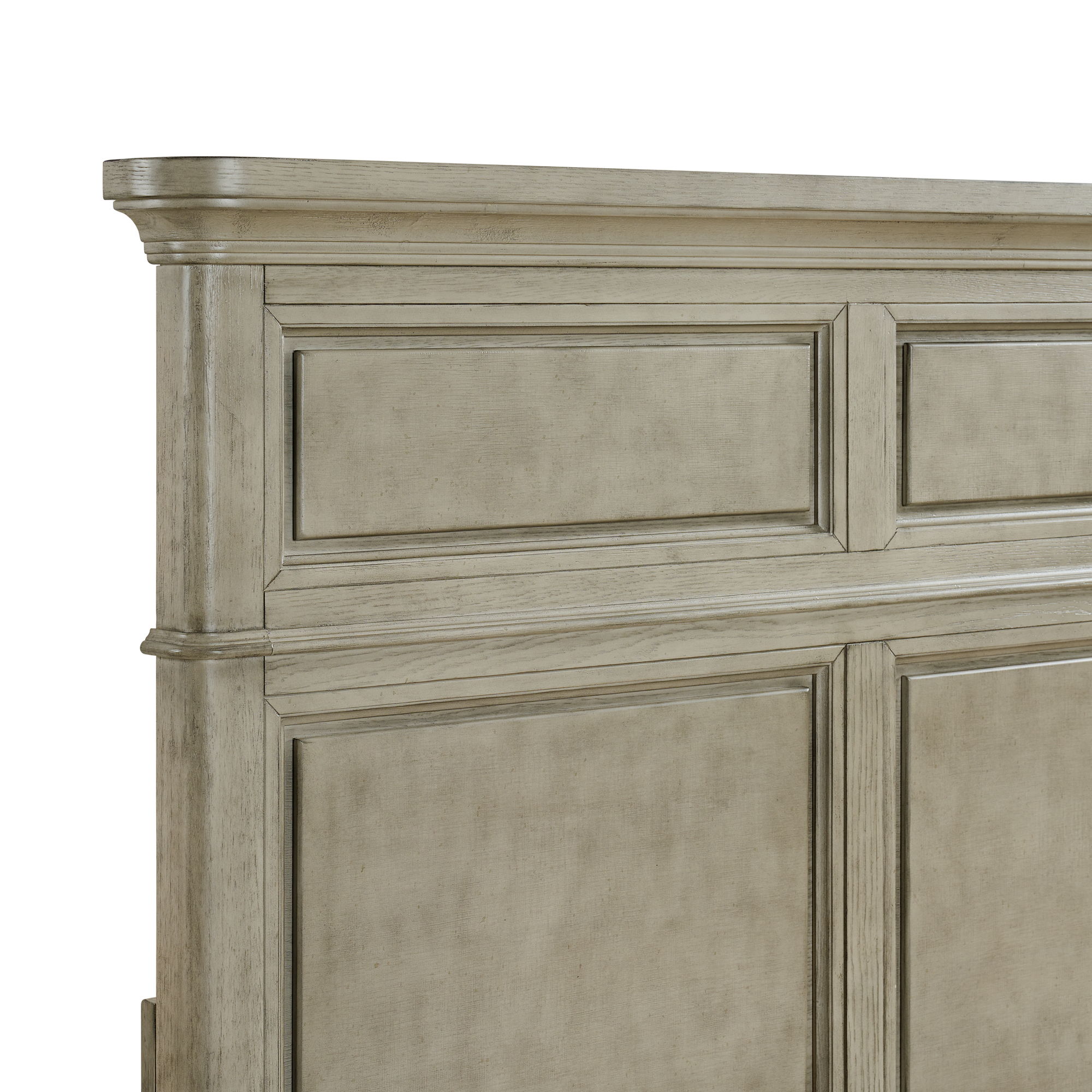 Whit-Ash - King 3 Piece Bedroom Set - Light Gray
