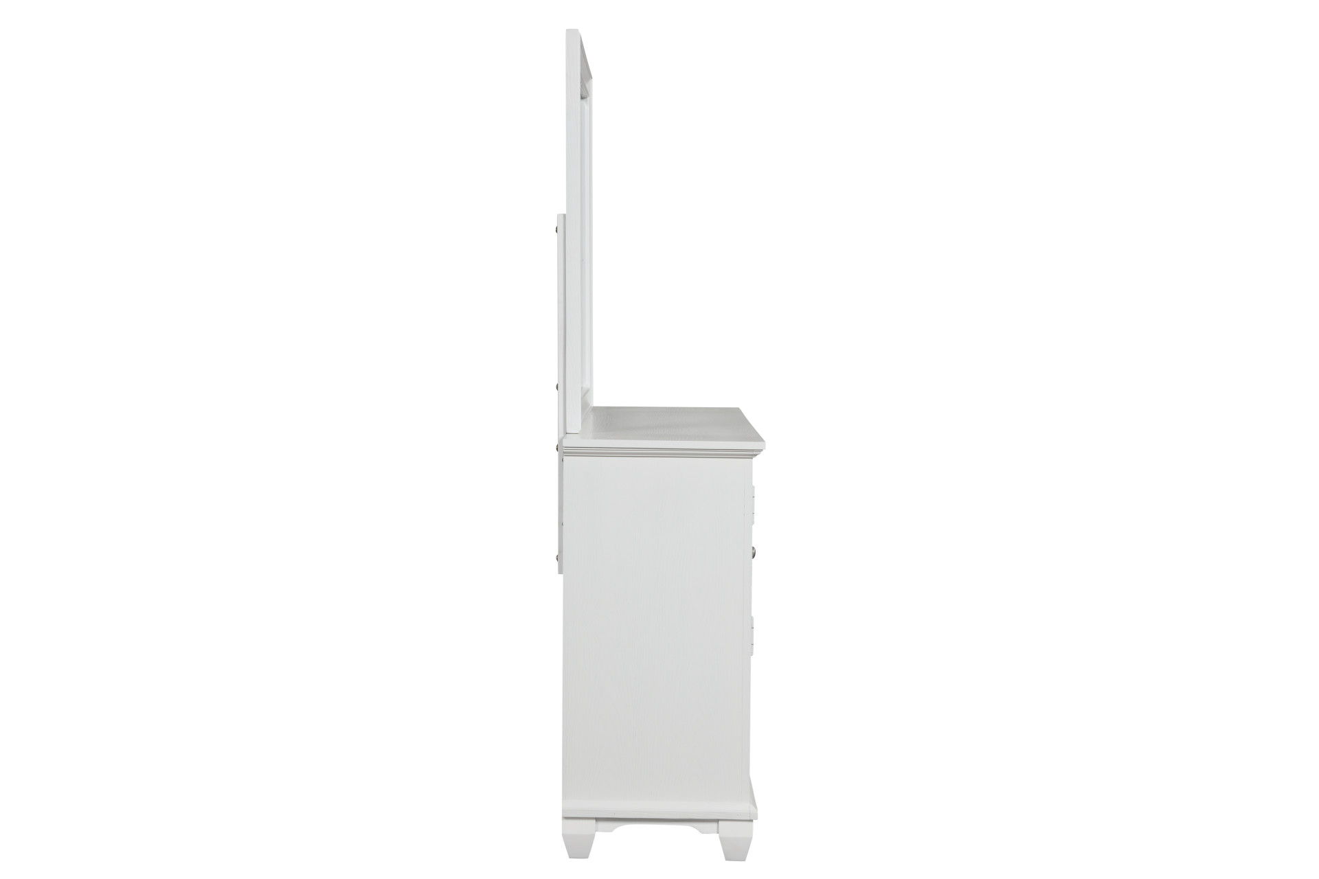 Jamestown - Landscape Mirror - White