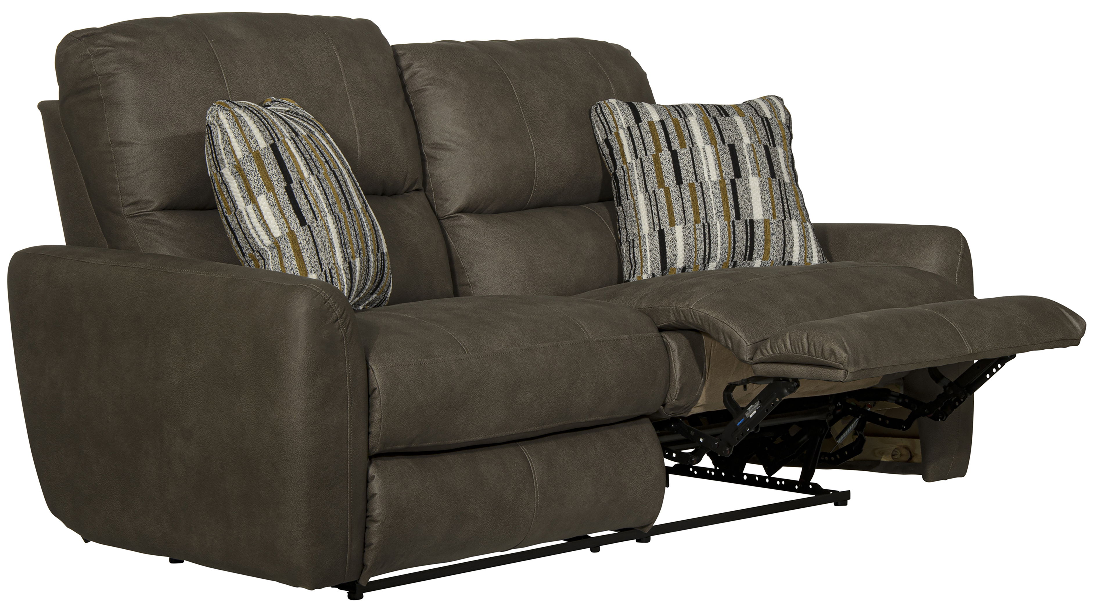 Dorian - Reclining Loveseat - Pebble