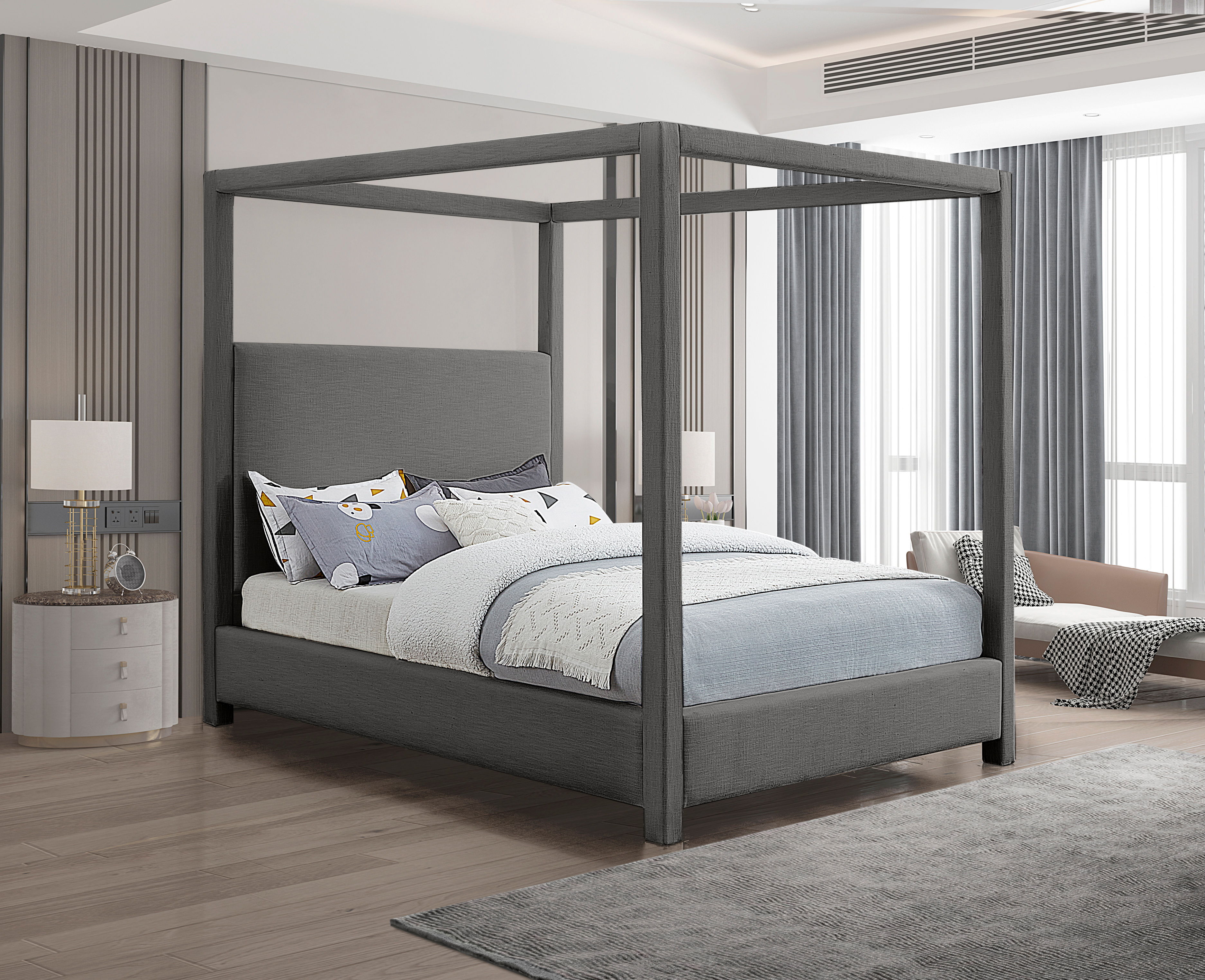 Emerson - Full Bed - Gray