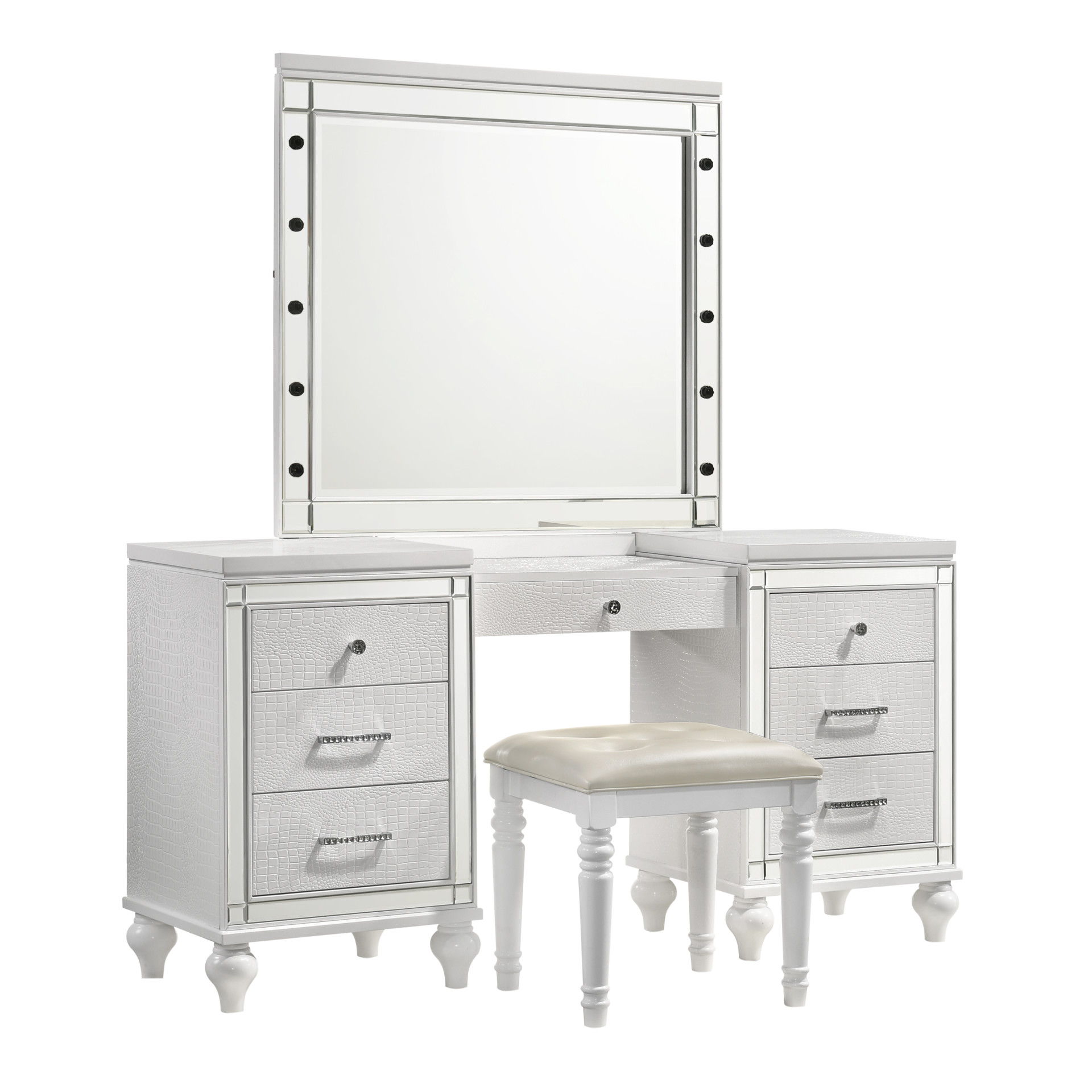 Vanity Table Mirror (Bulbs Not Included)