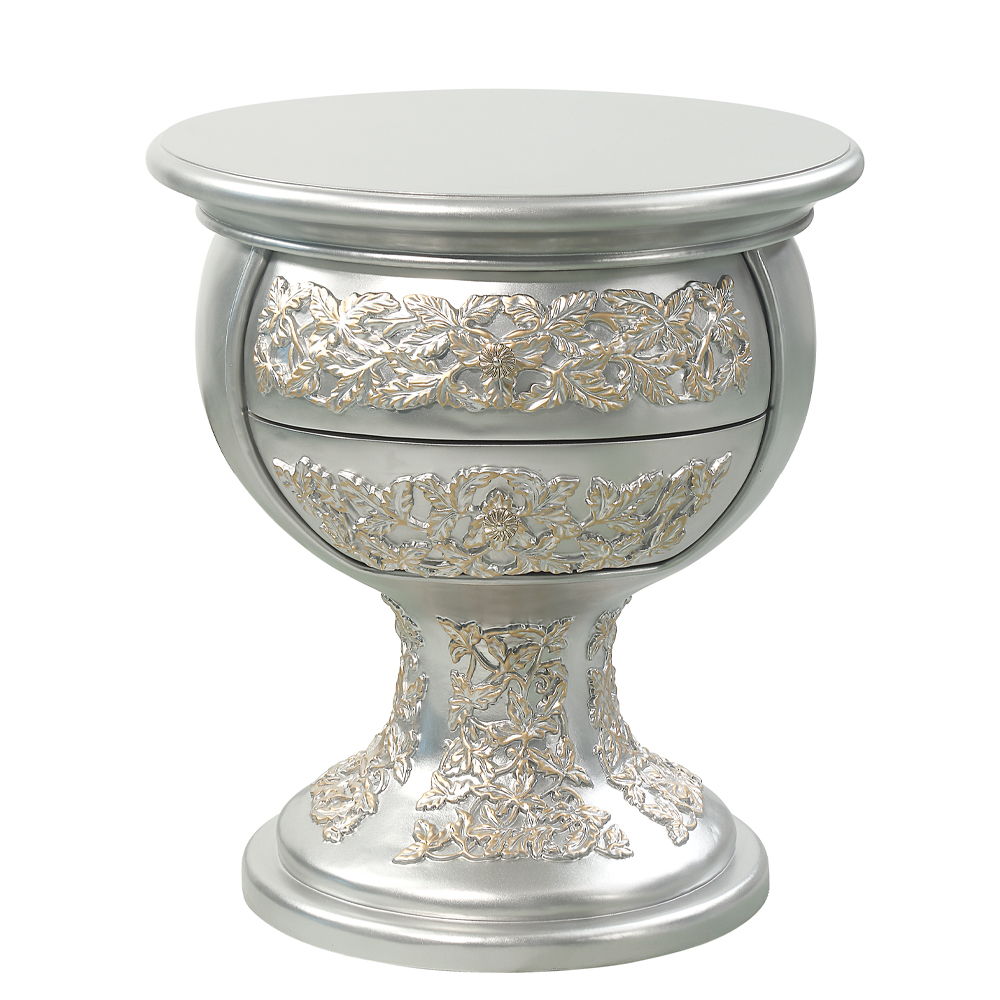 Sandoval - Nightstand - Champagne, beige, view 8