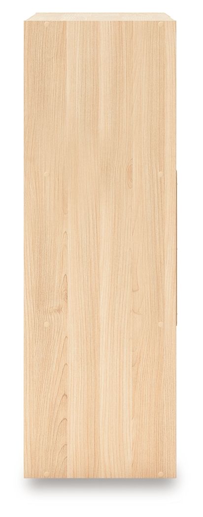 Ashley Furniture Piperton - Six Cube Organizer - Tan - Image 7