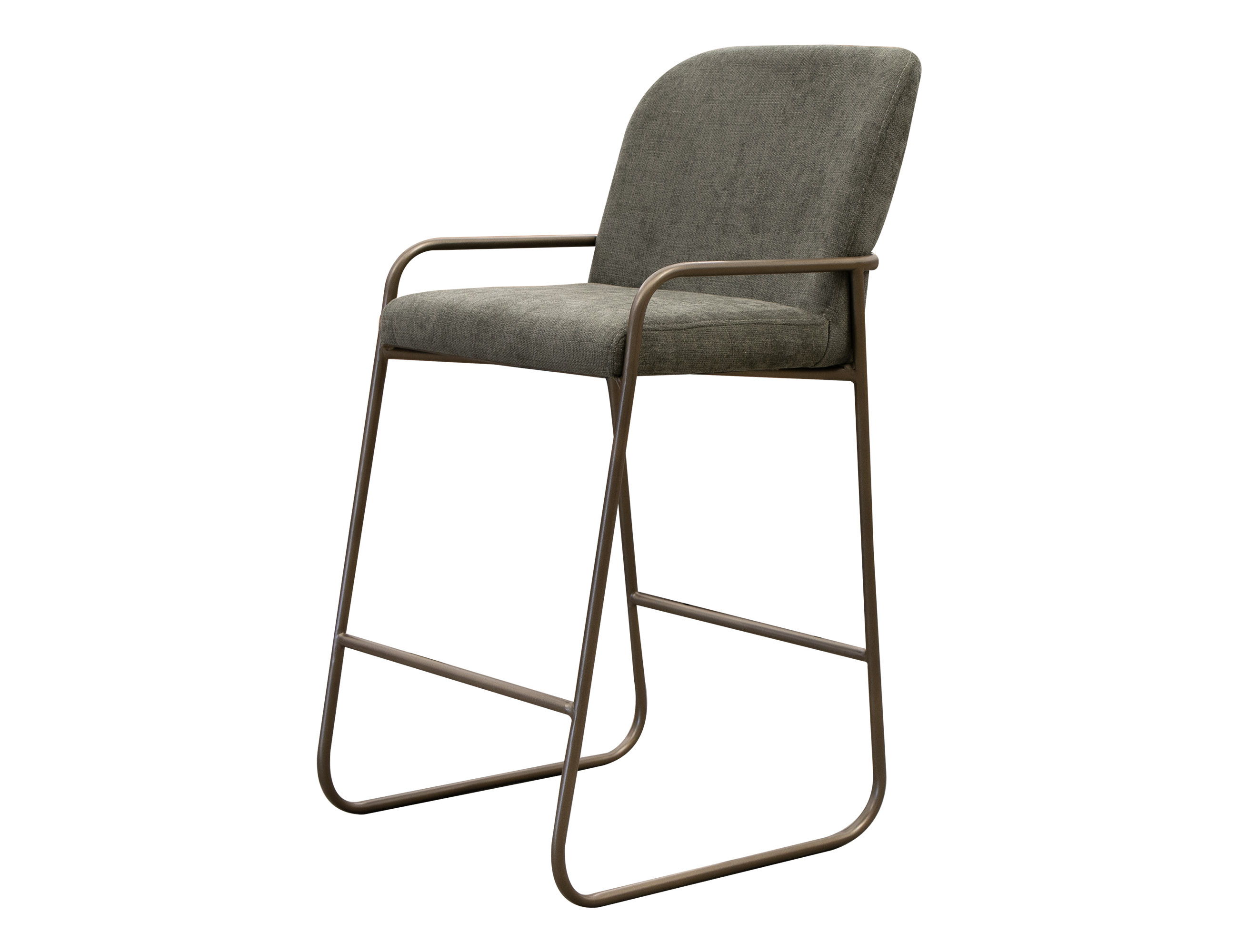 International Furniture Direct Comala - Bar Stool - Olive Green