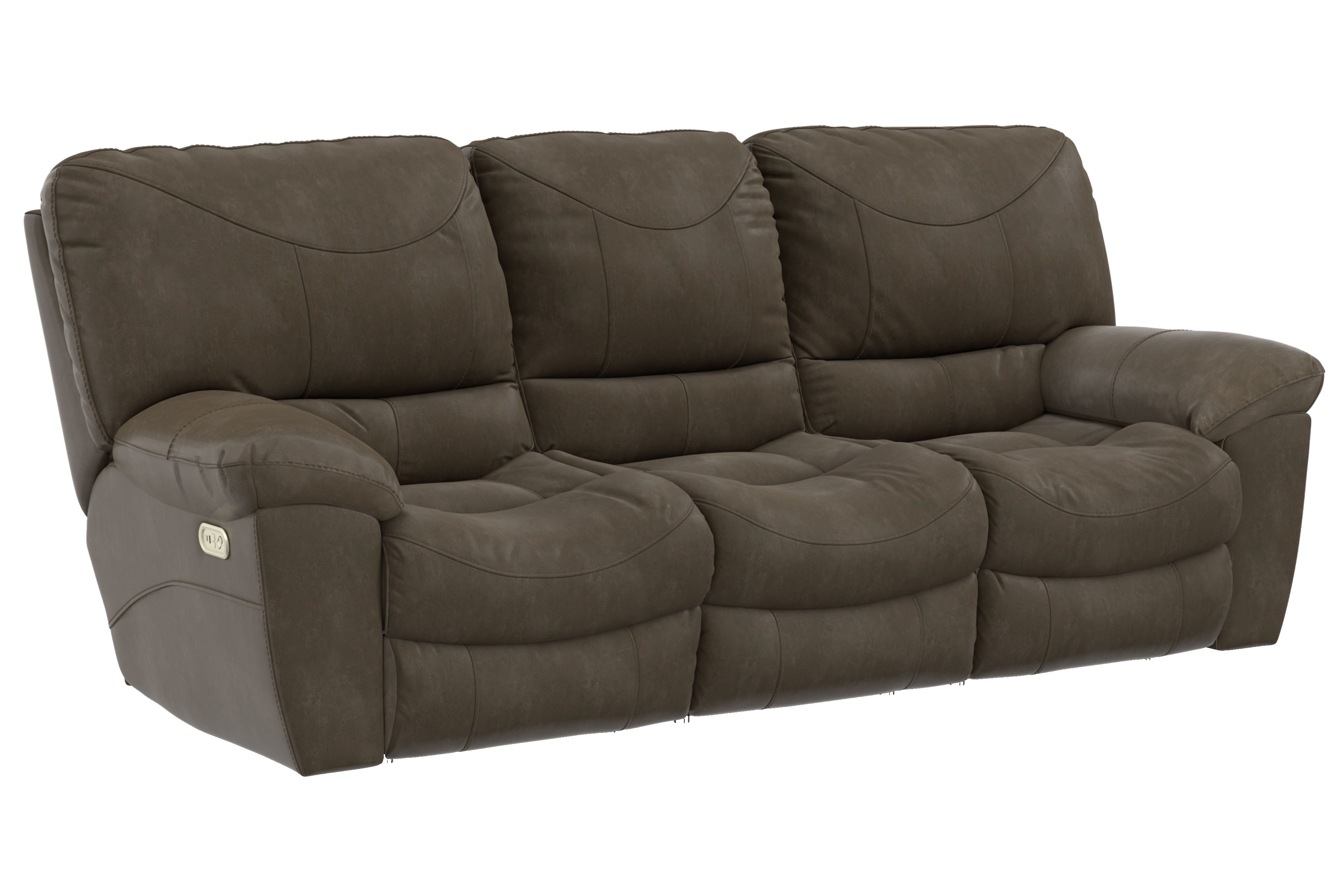 Reznor - Power Sofa With Auto-Glide - Taupe