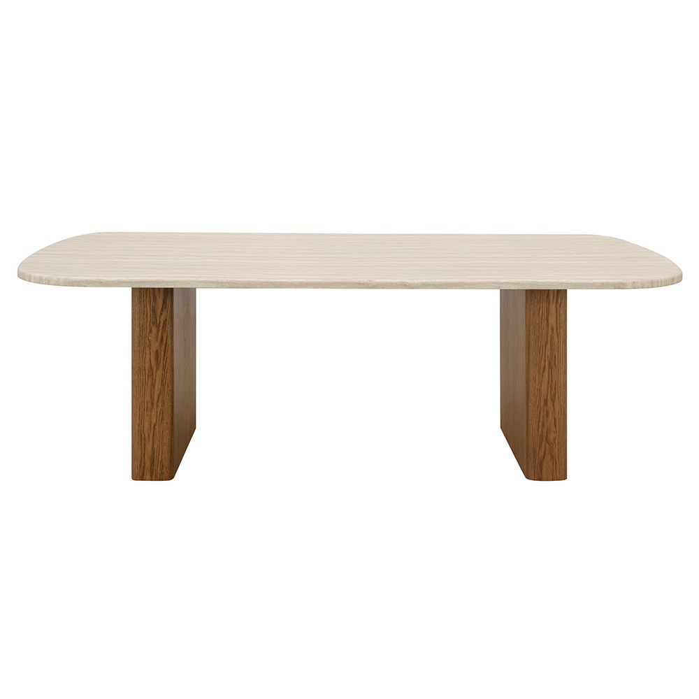 Lidi - Dining Table - Brown / Natural, light brown, view 3