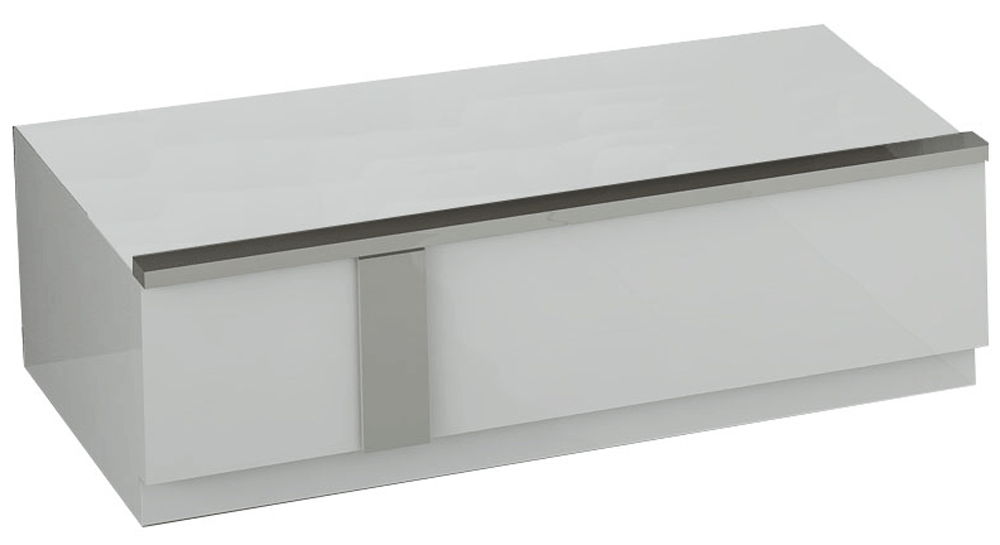 Granada - Left Nightstand - White