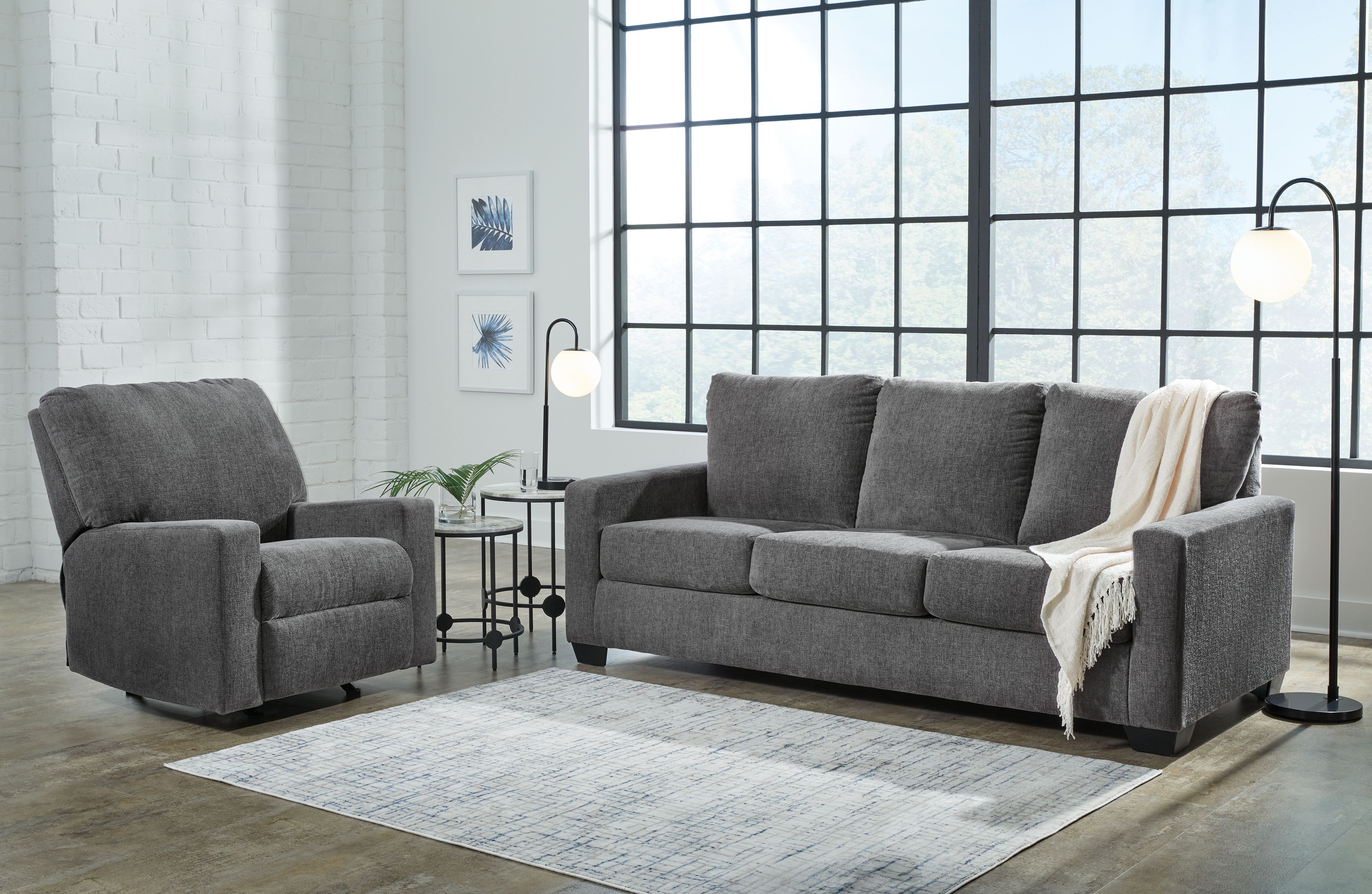 Queen · 2 Pc · Queen Sofa Sleeper, Rocker Recliner