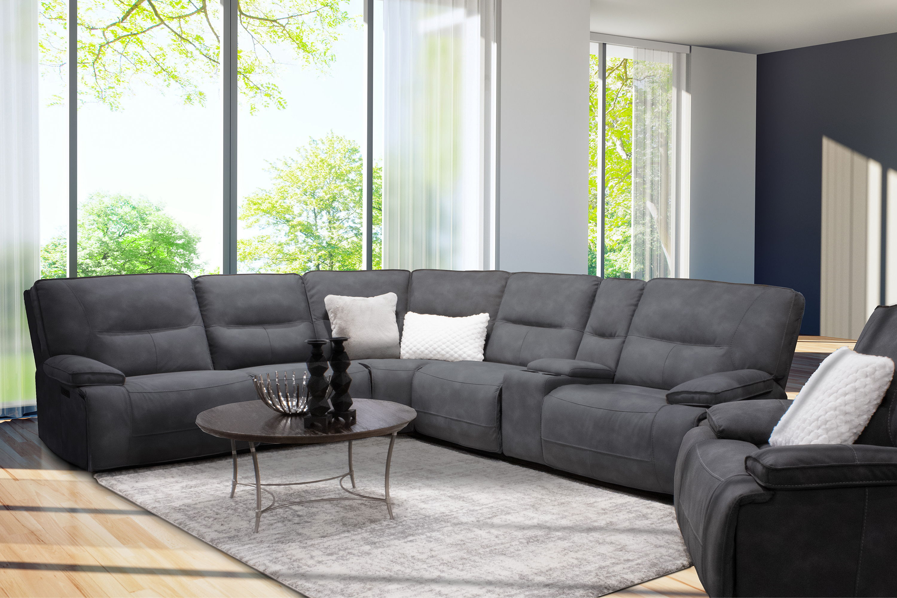 Parker house 6 piece sectional discount
