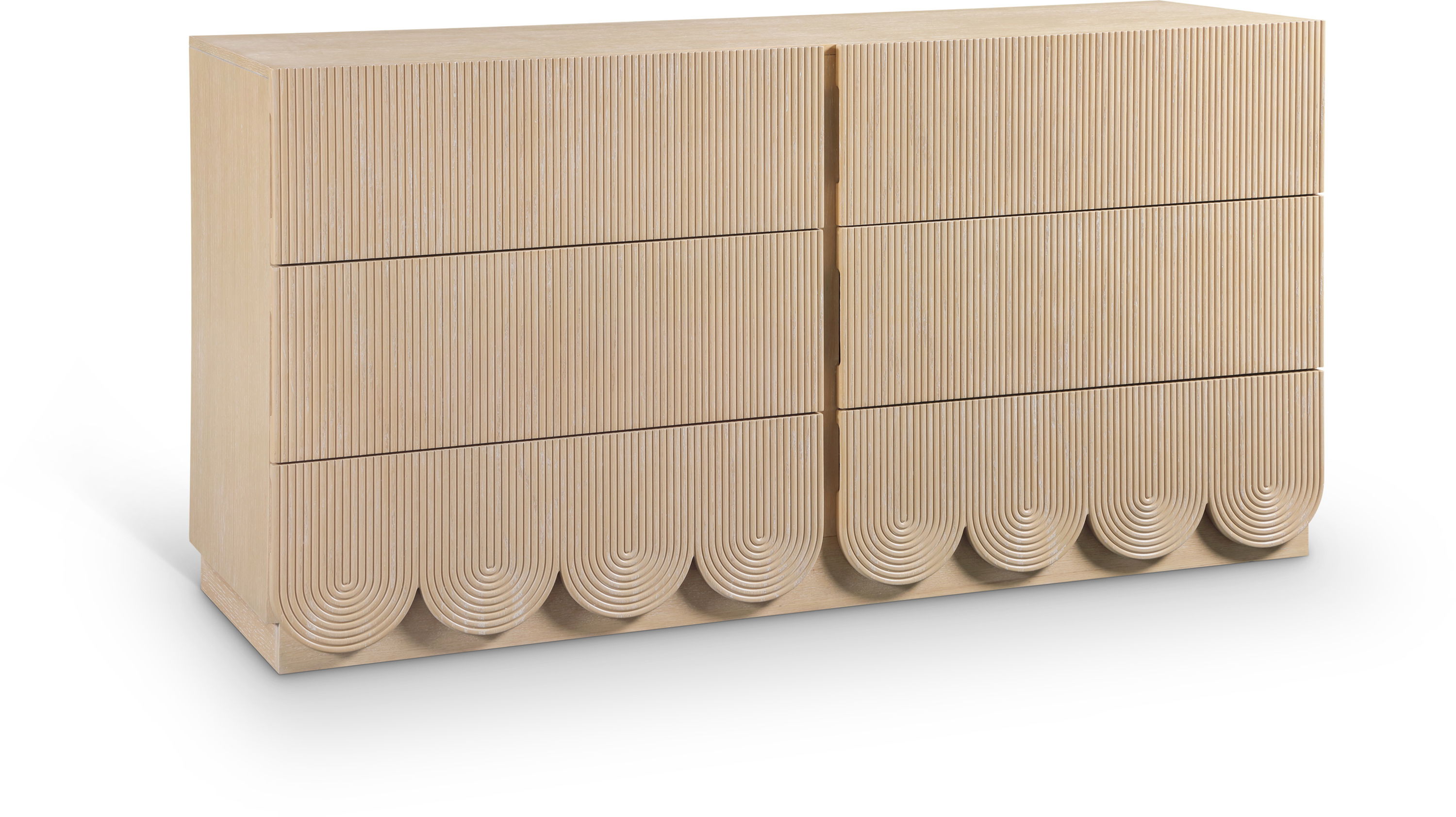 Scallop - Dresser - Natural