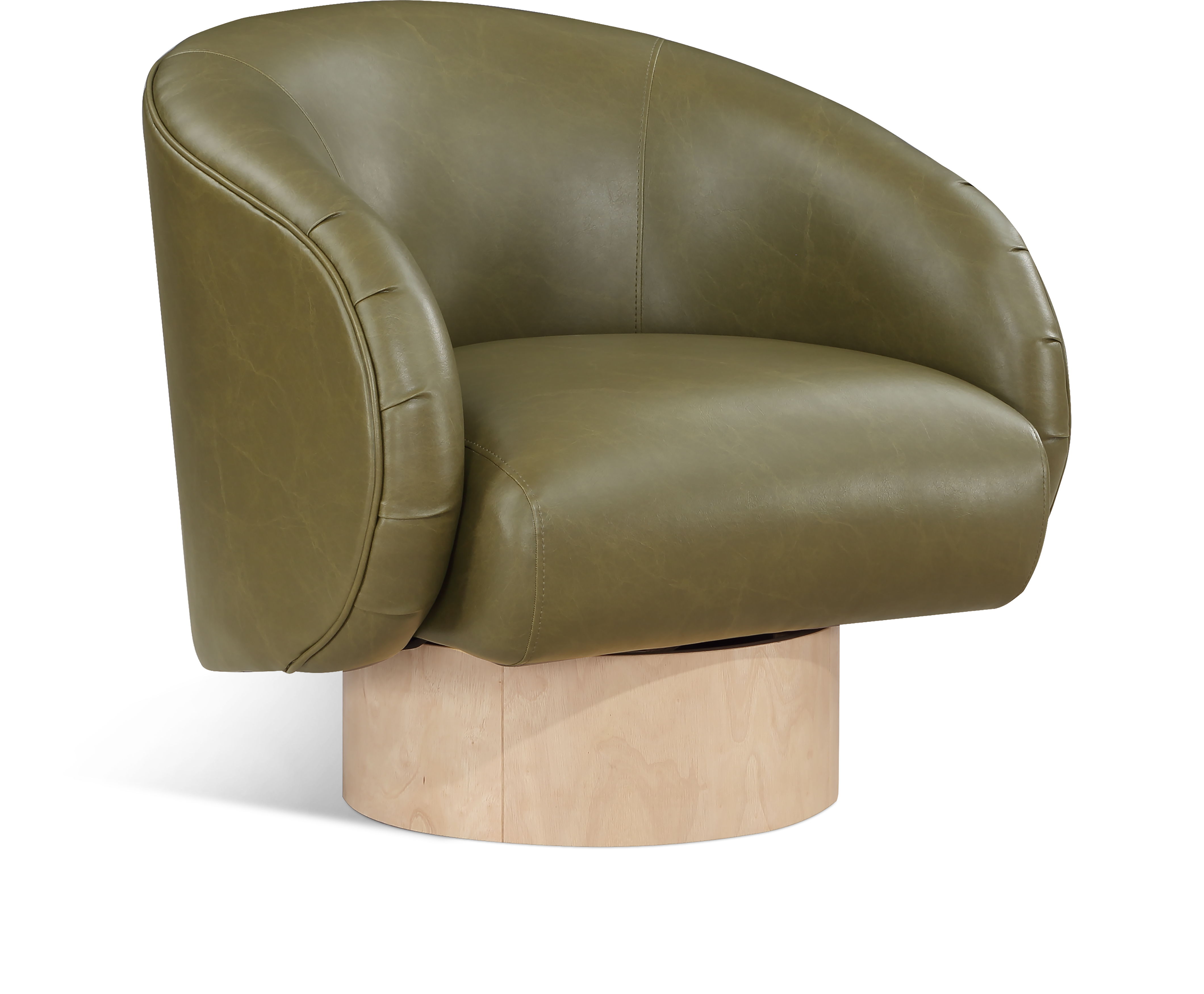 Gibson - Swivel Accent Chair - Olive