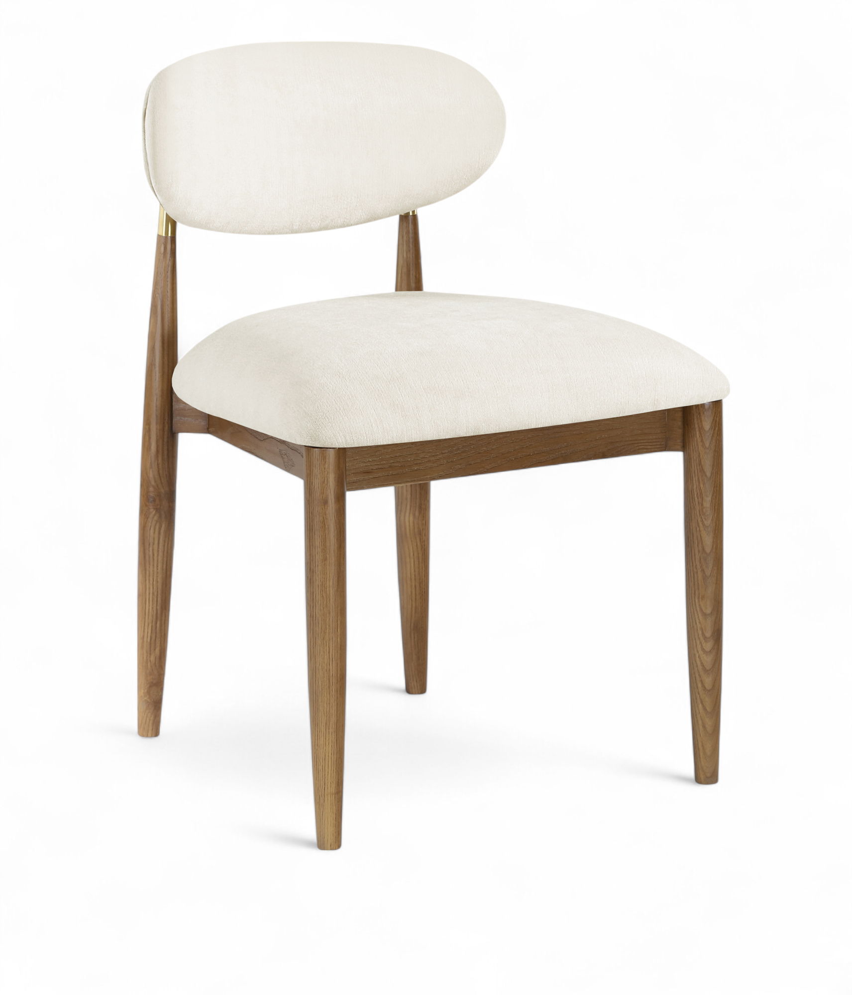 Riccio - Upholstered Dining Side Chair (Set of 2) - Beige
