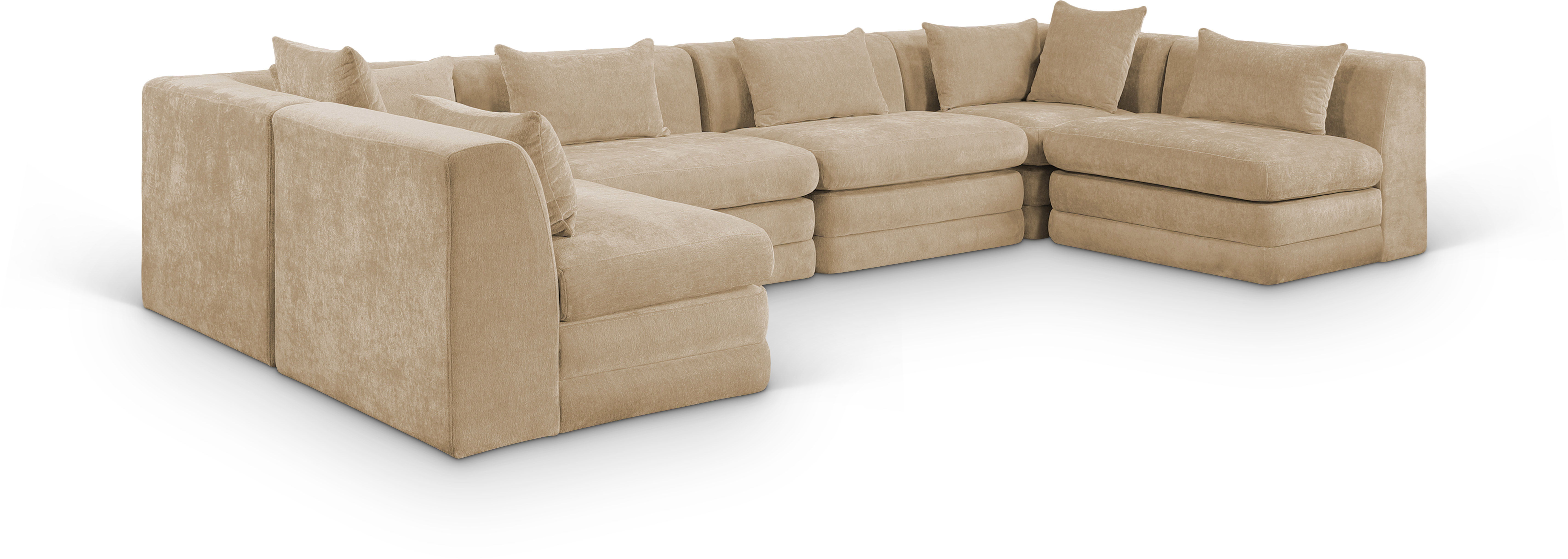 6 Pc · 152" Upholstered Modular Sectional