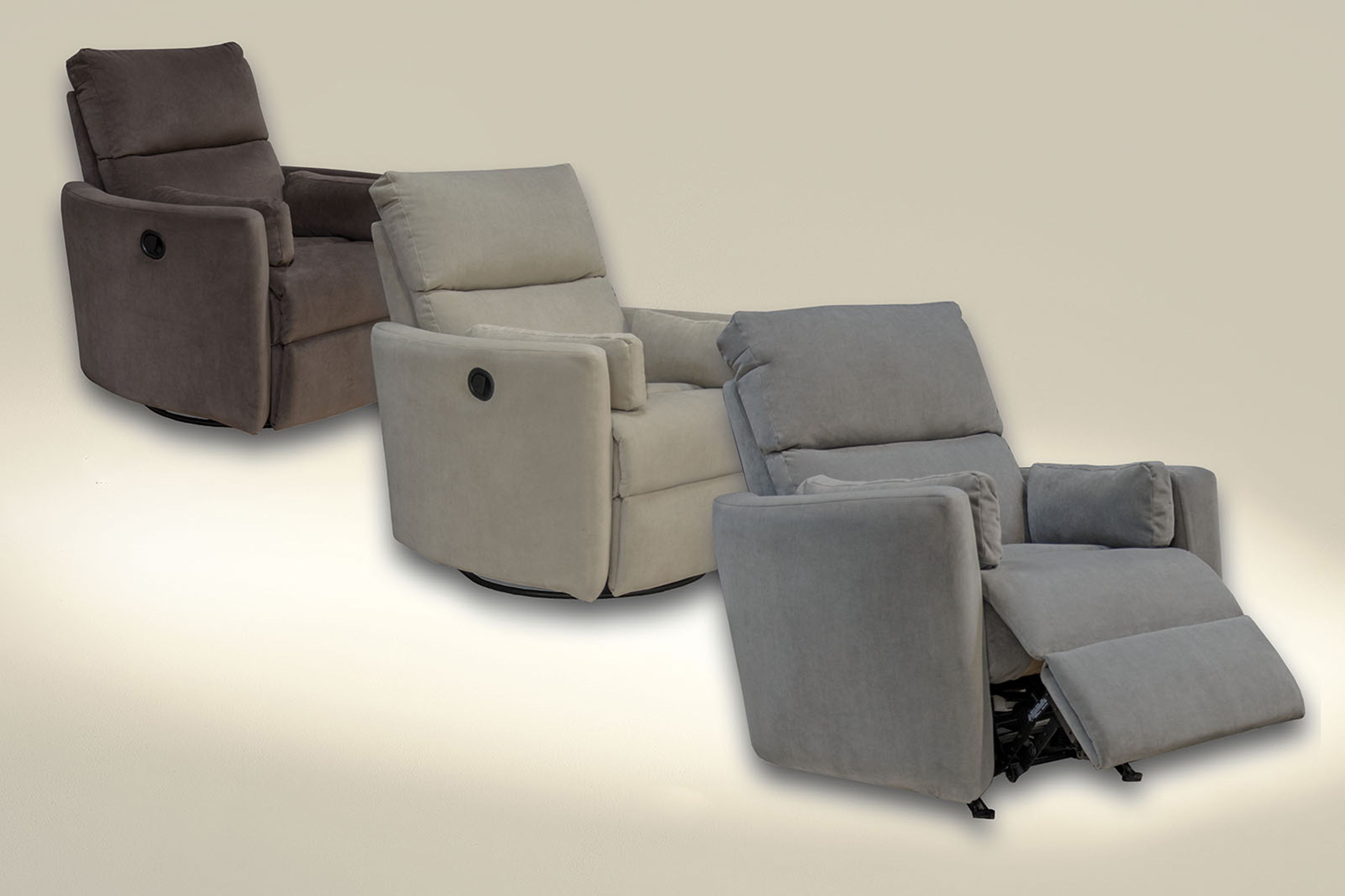 Crescent - Power Rocker Recliner - Iron