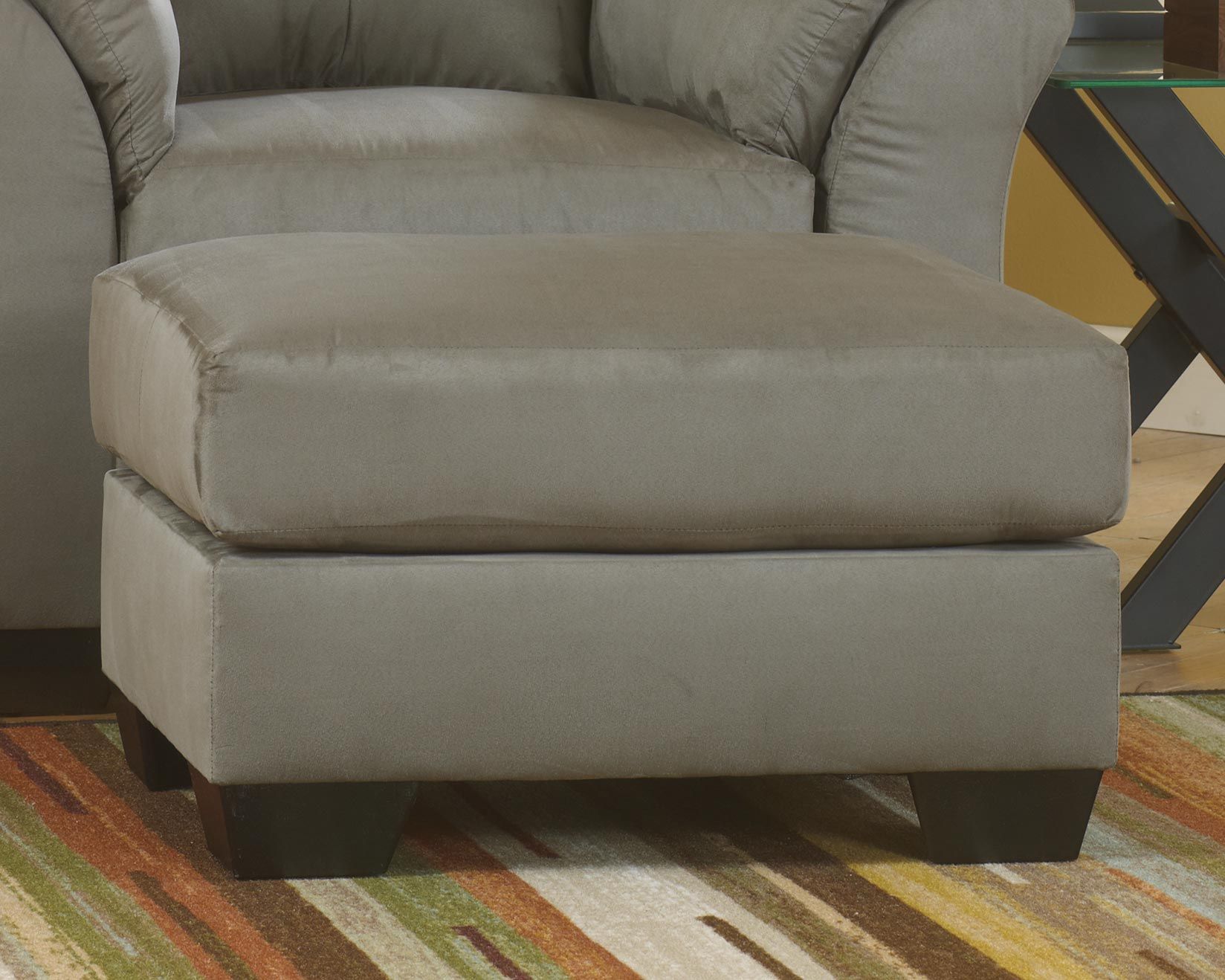 Darcy - Ottoman - Cobblestone